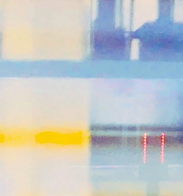 ©HanaB. Abstract Photography Blue Yellow