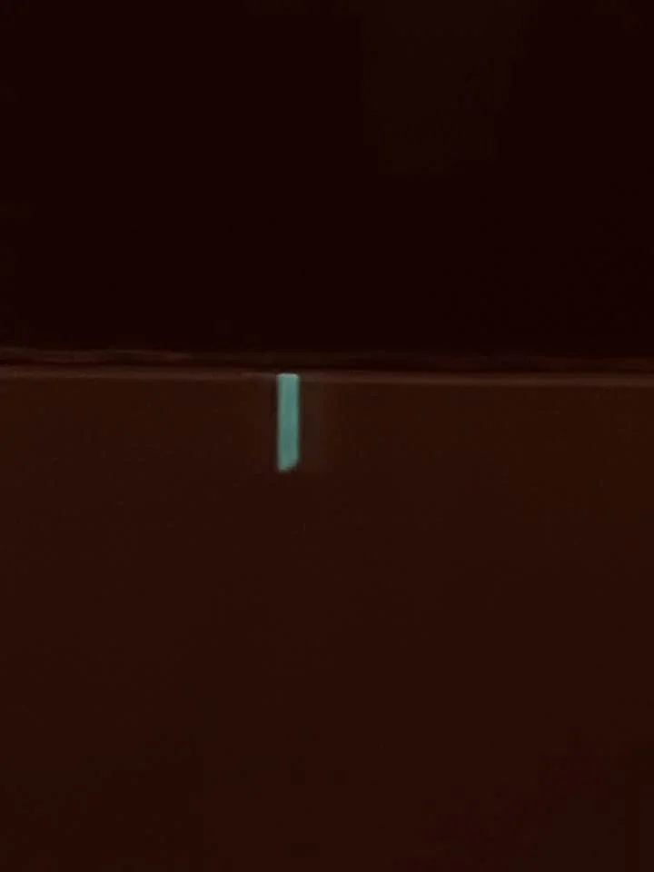 ©HanaB. Abstract Coincidental Photography Blue Stripe