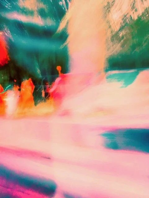 ©HanaB. Abstract Coincidental Photography Greenish