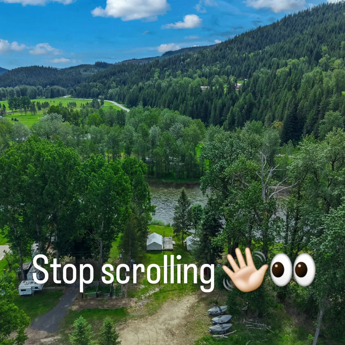 Comment RIVER for all the deets! 👀 

Caution: this property may cause an overwhelming desire to buy a float tube &amp; disappear all summer! 

@mirroup