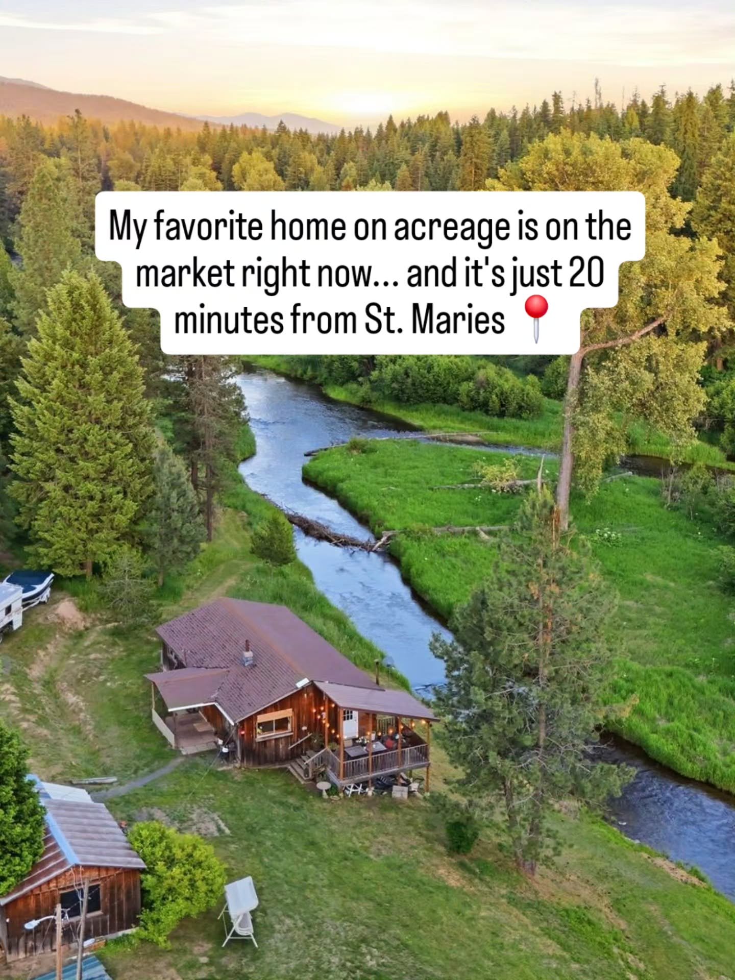 Excuse me while I obsess over my favorite acreage listing... 👀

Some properties are hard to put into words, this is one of them. 

Comment 141 &amp; I'll send you all the details.