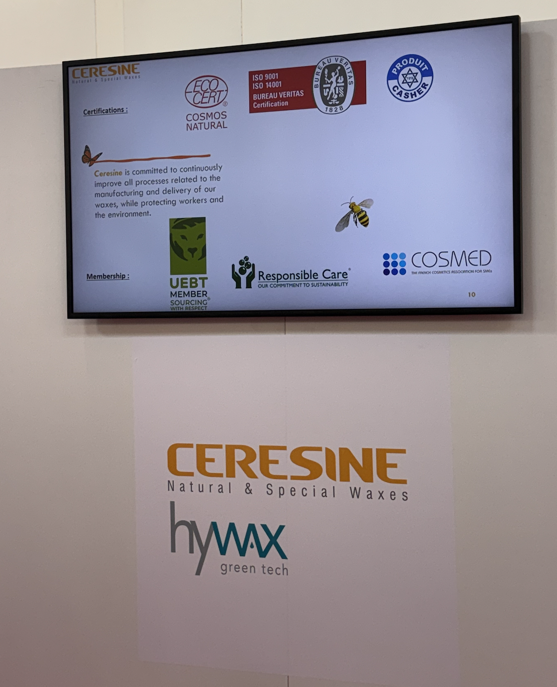 Ceresine at in-cosmetics 2025