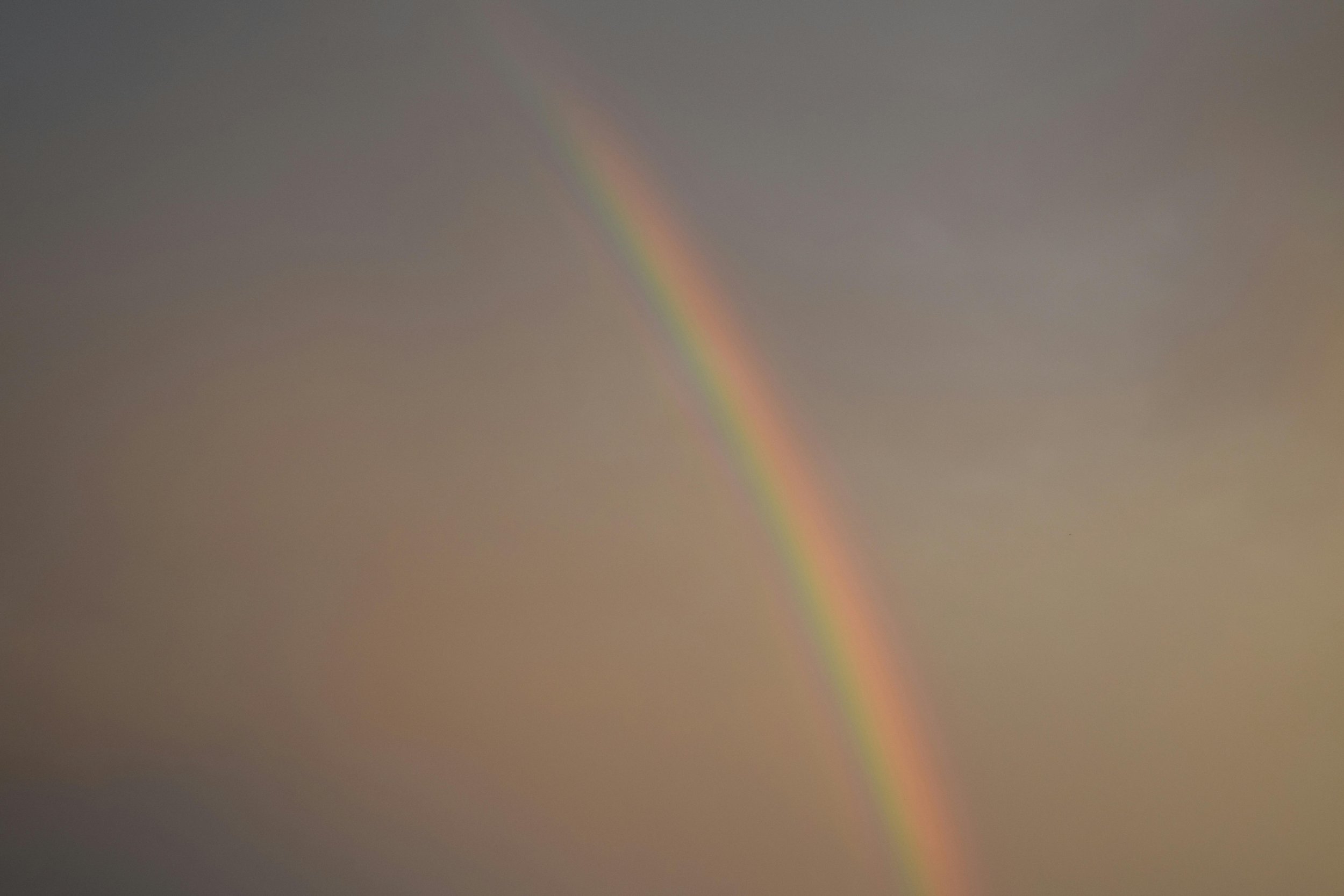 The rainbow that holds colors