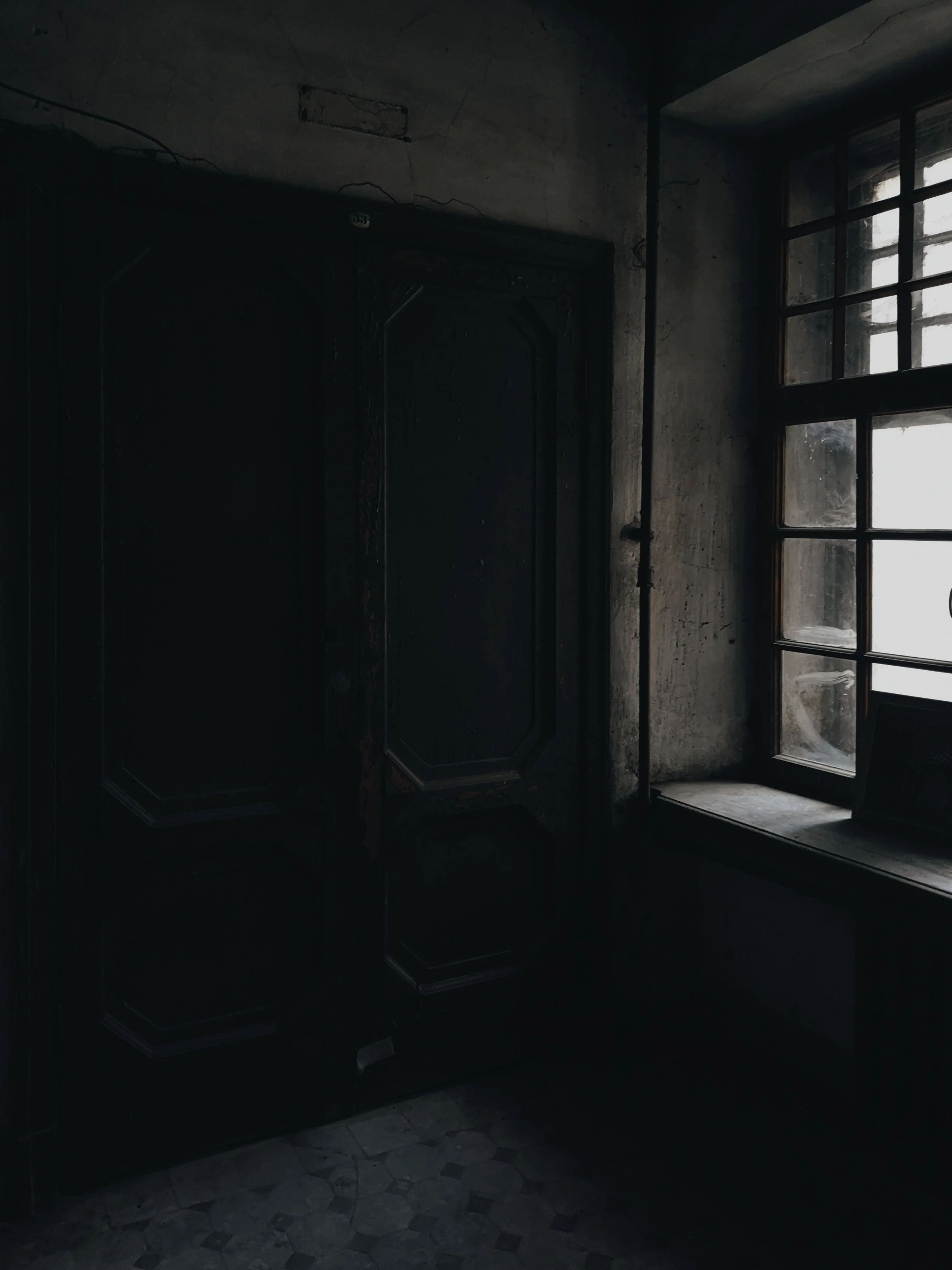 The darkness becomes home 