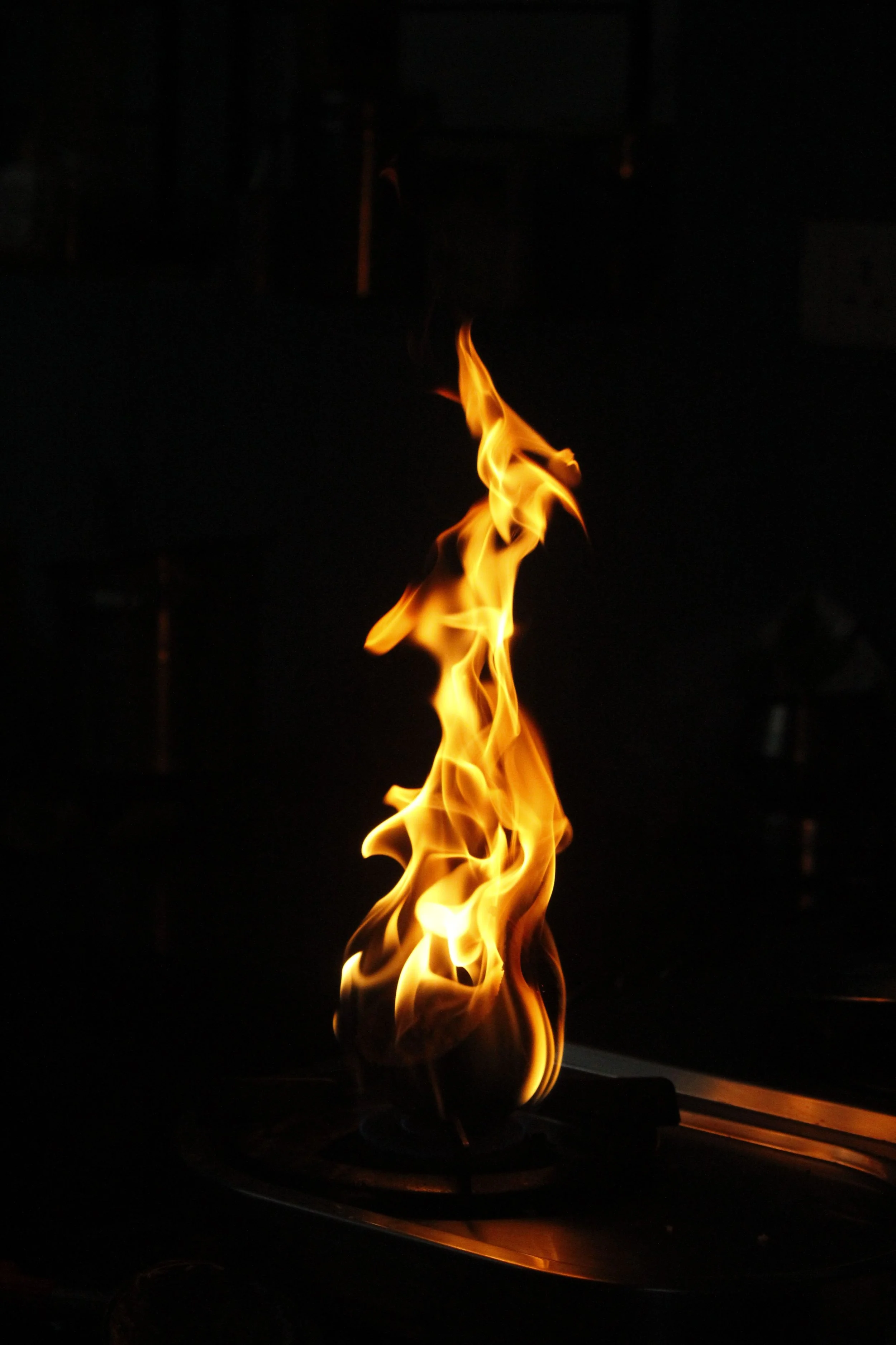 The inferno comes alive
