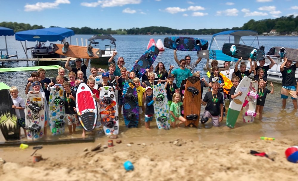 Nautique wake boat and Barletta pontoon boats