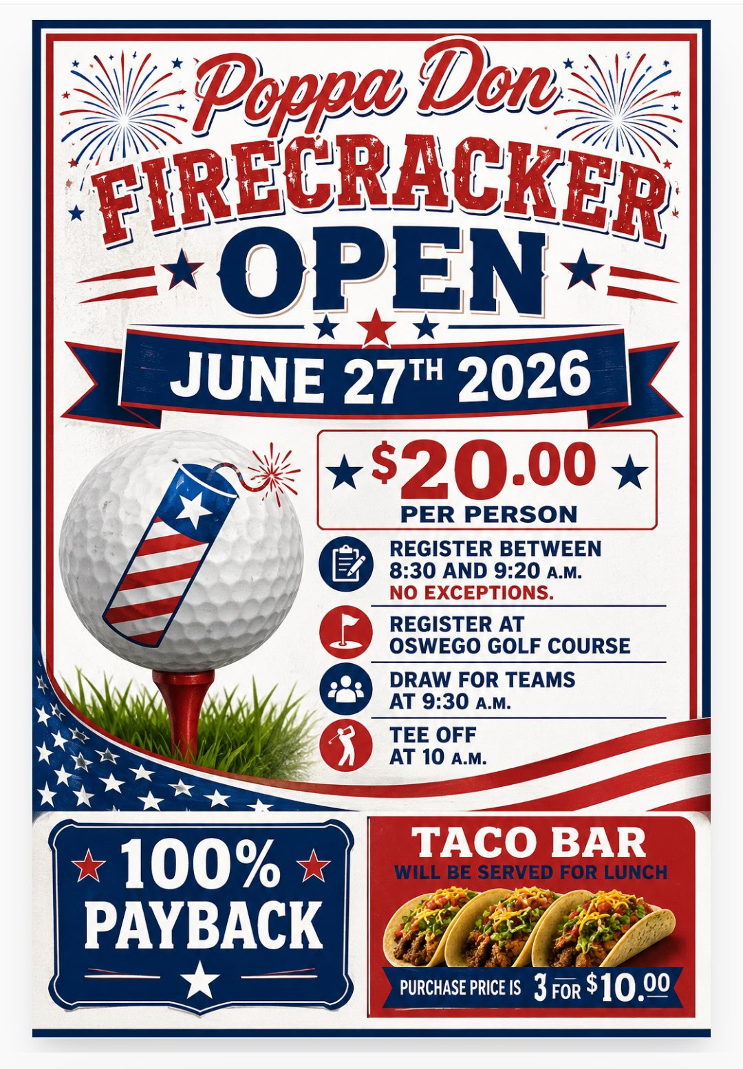 Fire Cracker Open