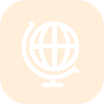 Icon of a globe