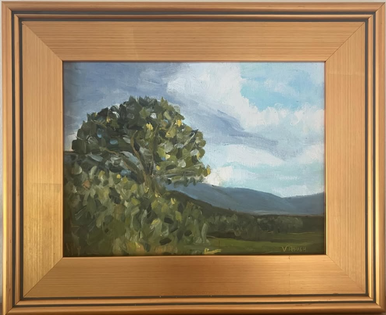 East of Eden, 11"x14" oil on canvas