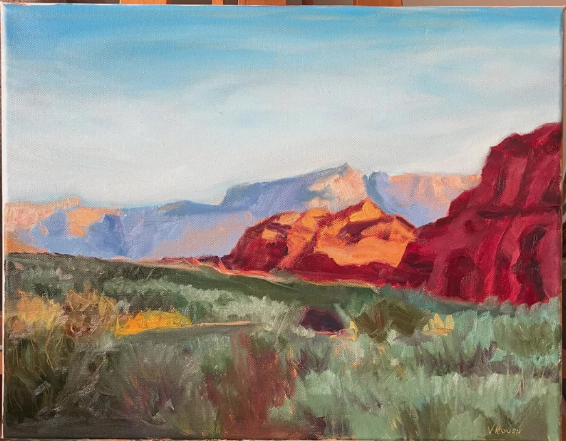 Kayenta, 14"x18" oil on canvas