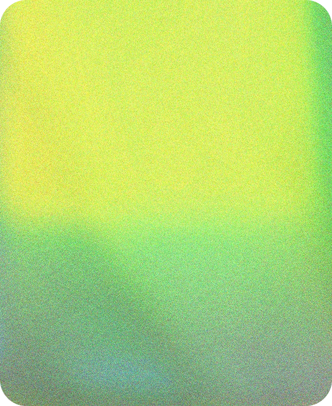 Abstract image with a gradient of yellow, green, and blue colors.