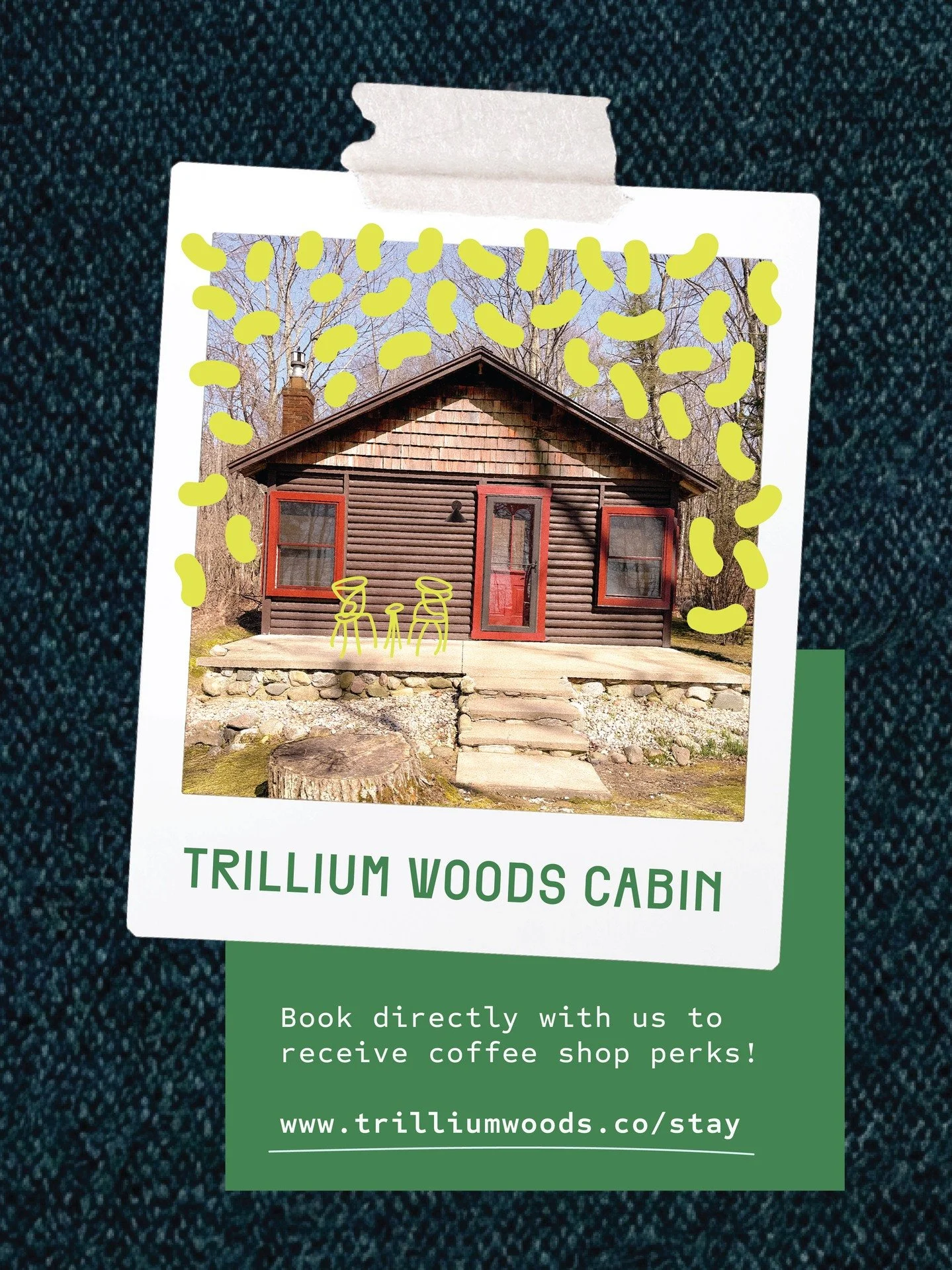 The time has come! the Trillium Woods Cabin is available to book! ✨ We are so jazzed to have this brand new offering available this season and are looking forward to welcoming our first guests this upcoming June. 

🌝 Located directly on Northern Mic
