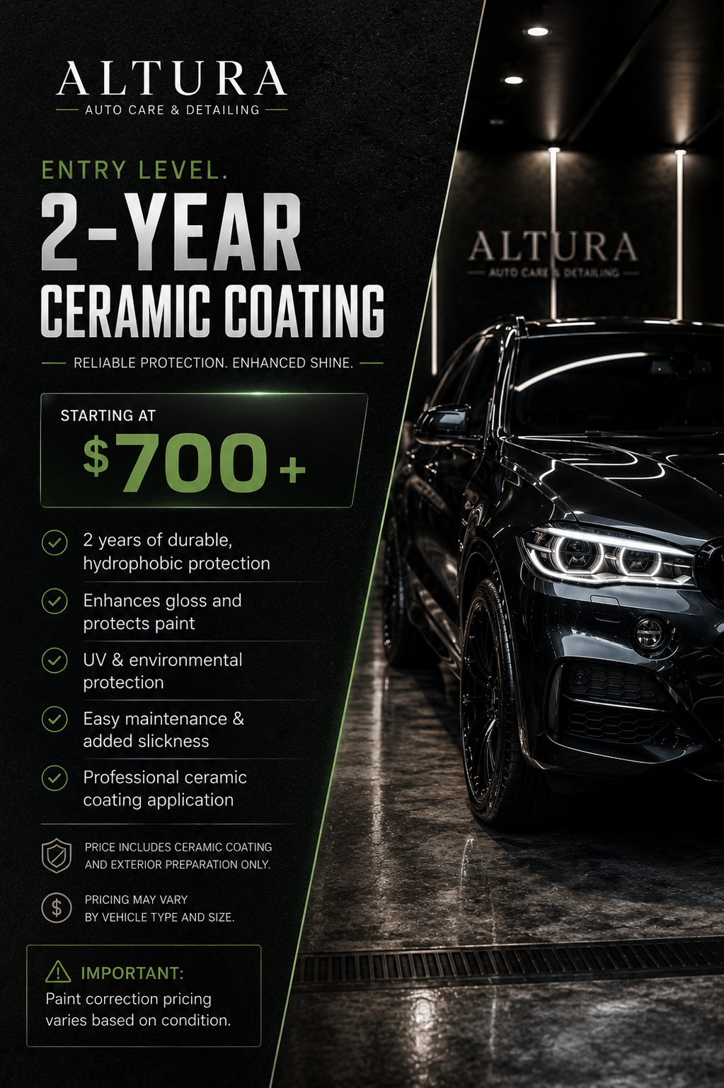2 years - Entry Level Ceramic Coating