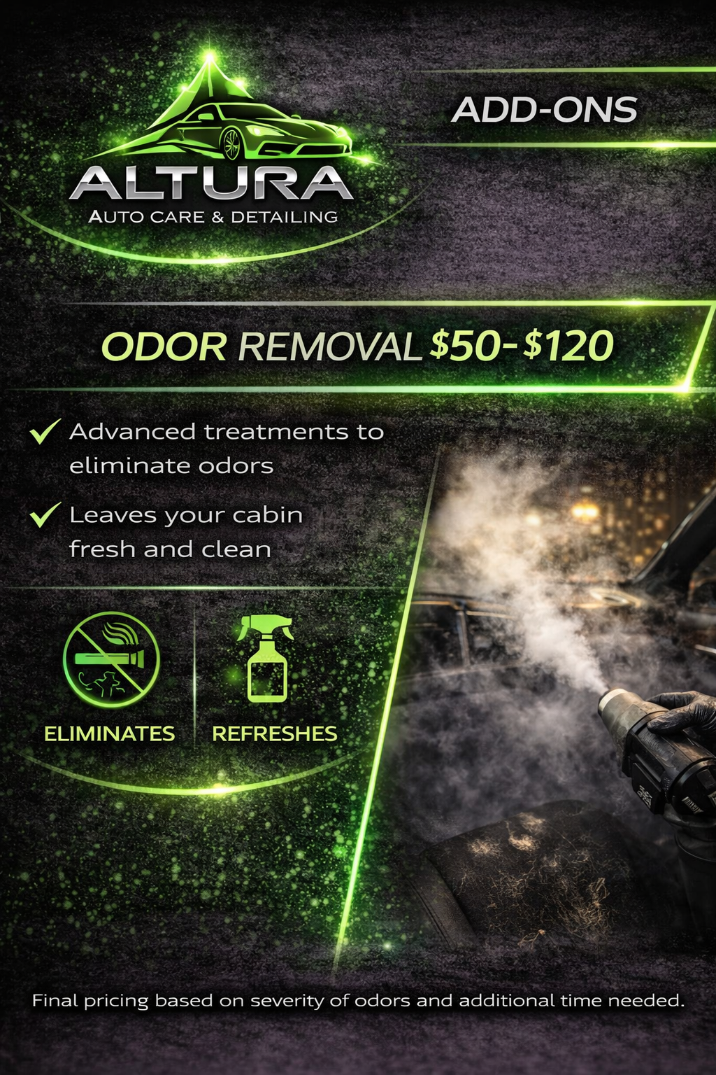 Odor Removal