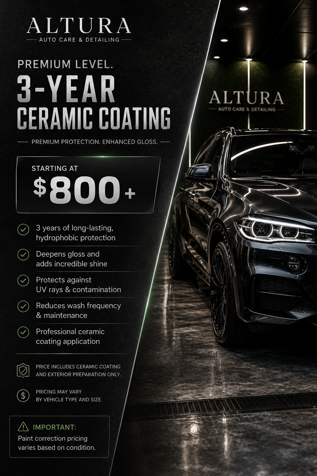 3 Years - Premium Ceremic Coating