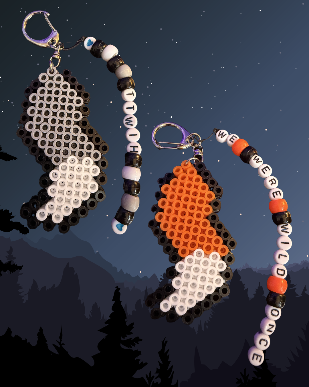 TTWIH + WWW1 Tail Keychain Bundle