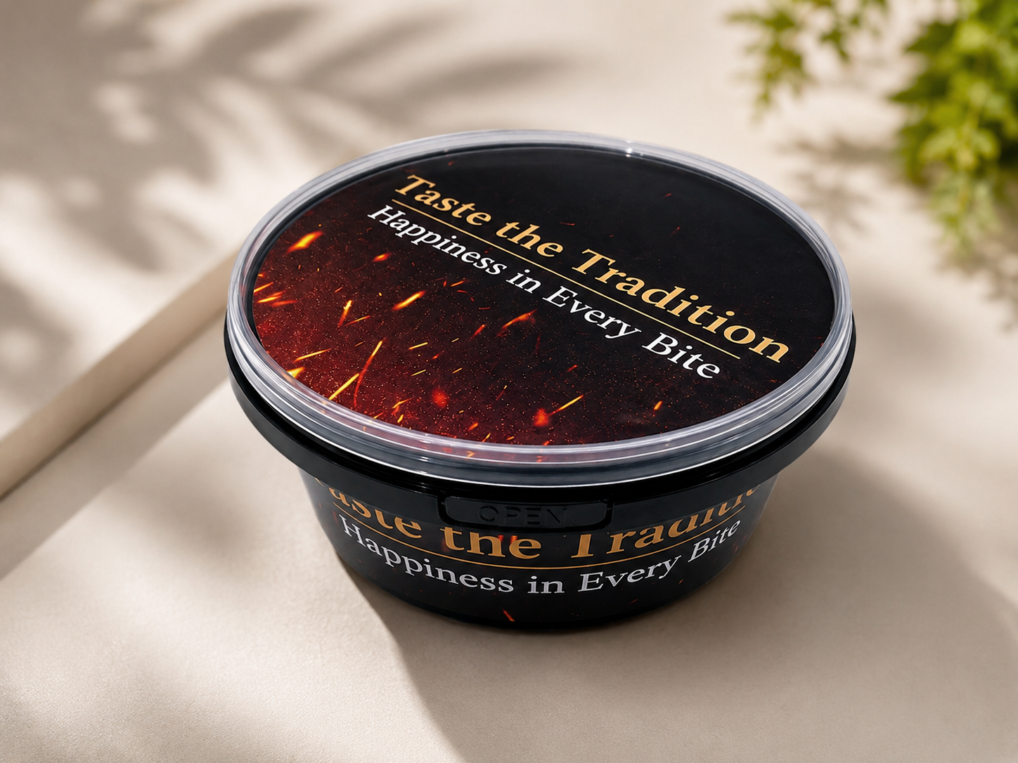 300mL Tamper Proof Container