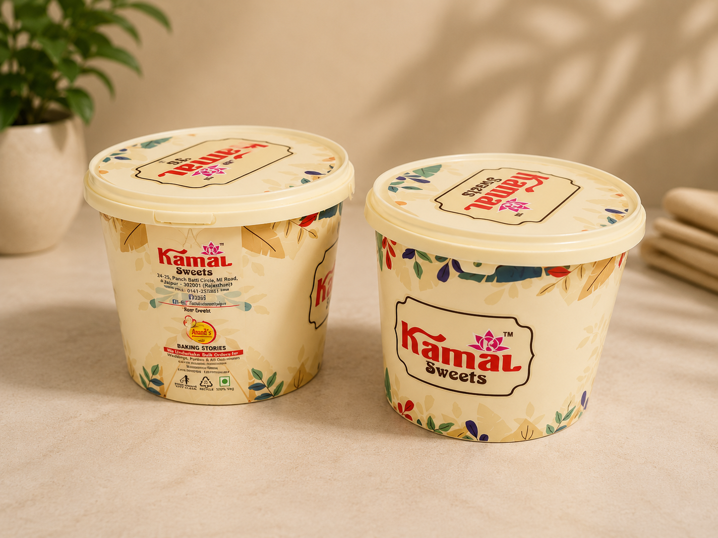 750mL Tamper Proof Container
