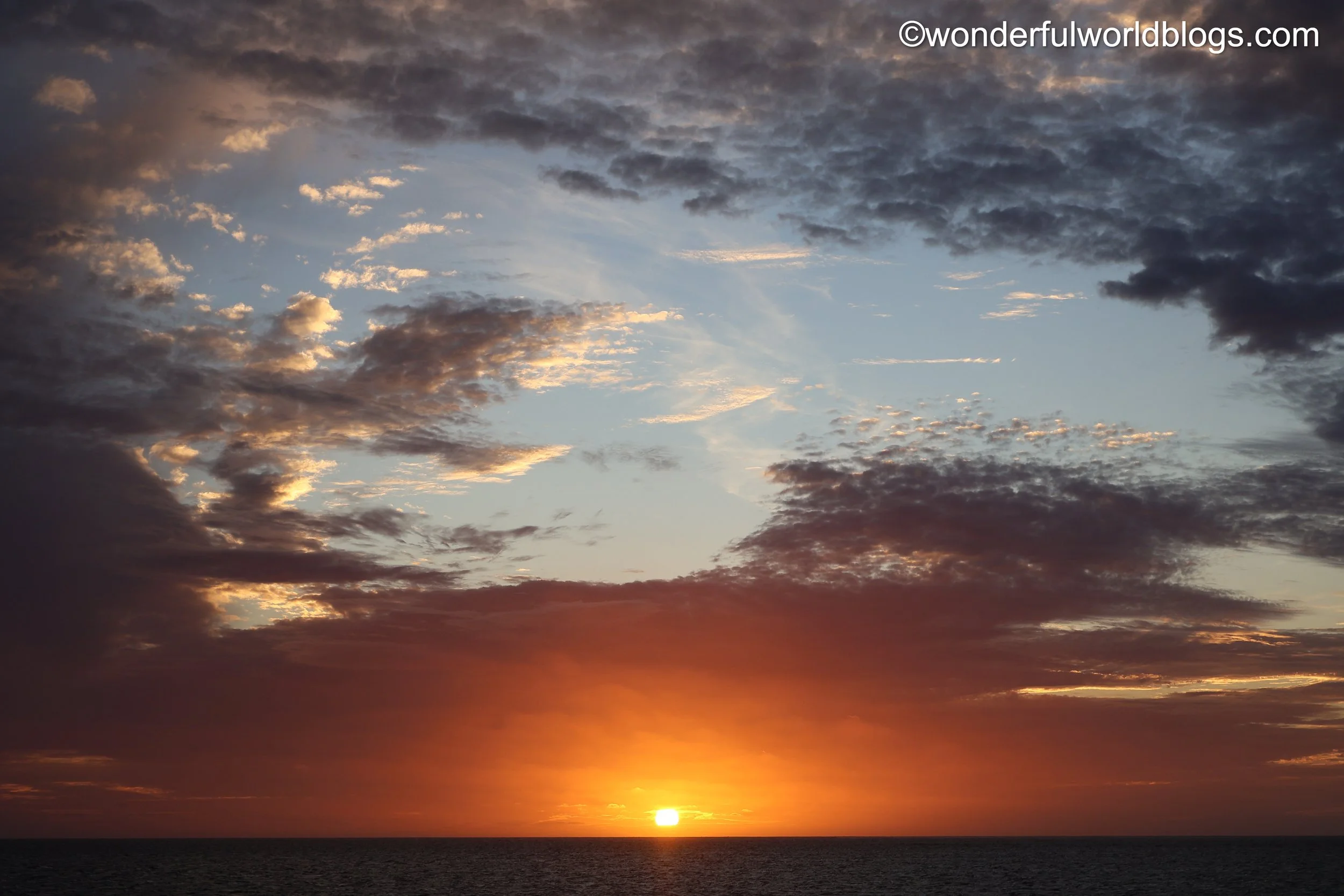 Stunning Madagascar sunset