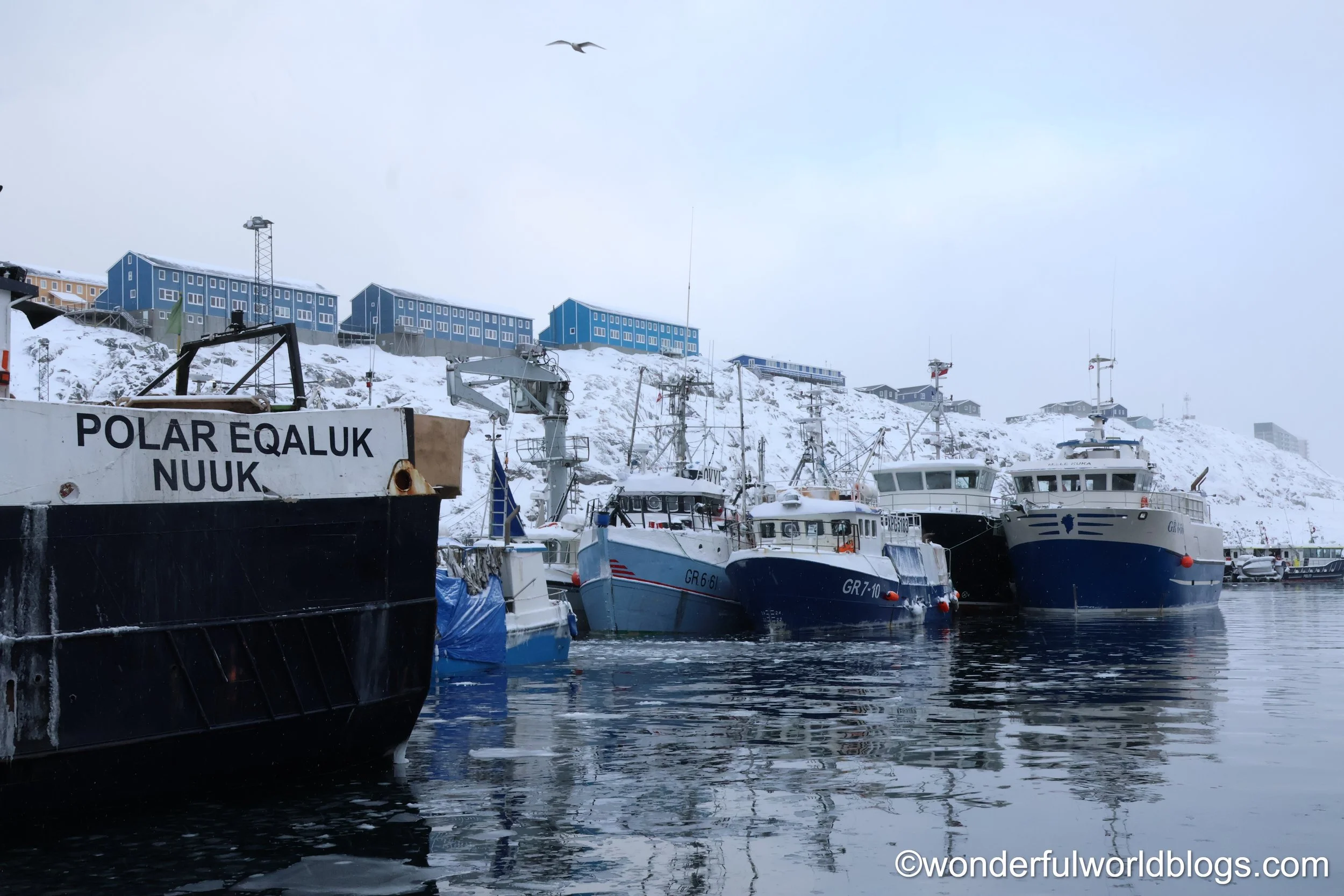 Nuuk harbour Greenland
