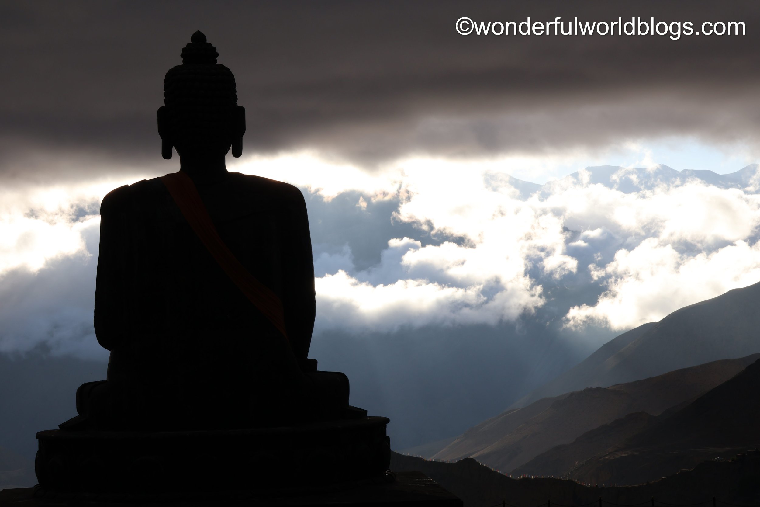 Buddha in Muktinath, Annapurna Circuit Trek, Nepal