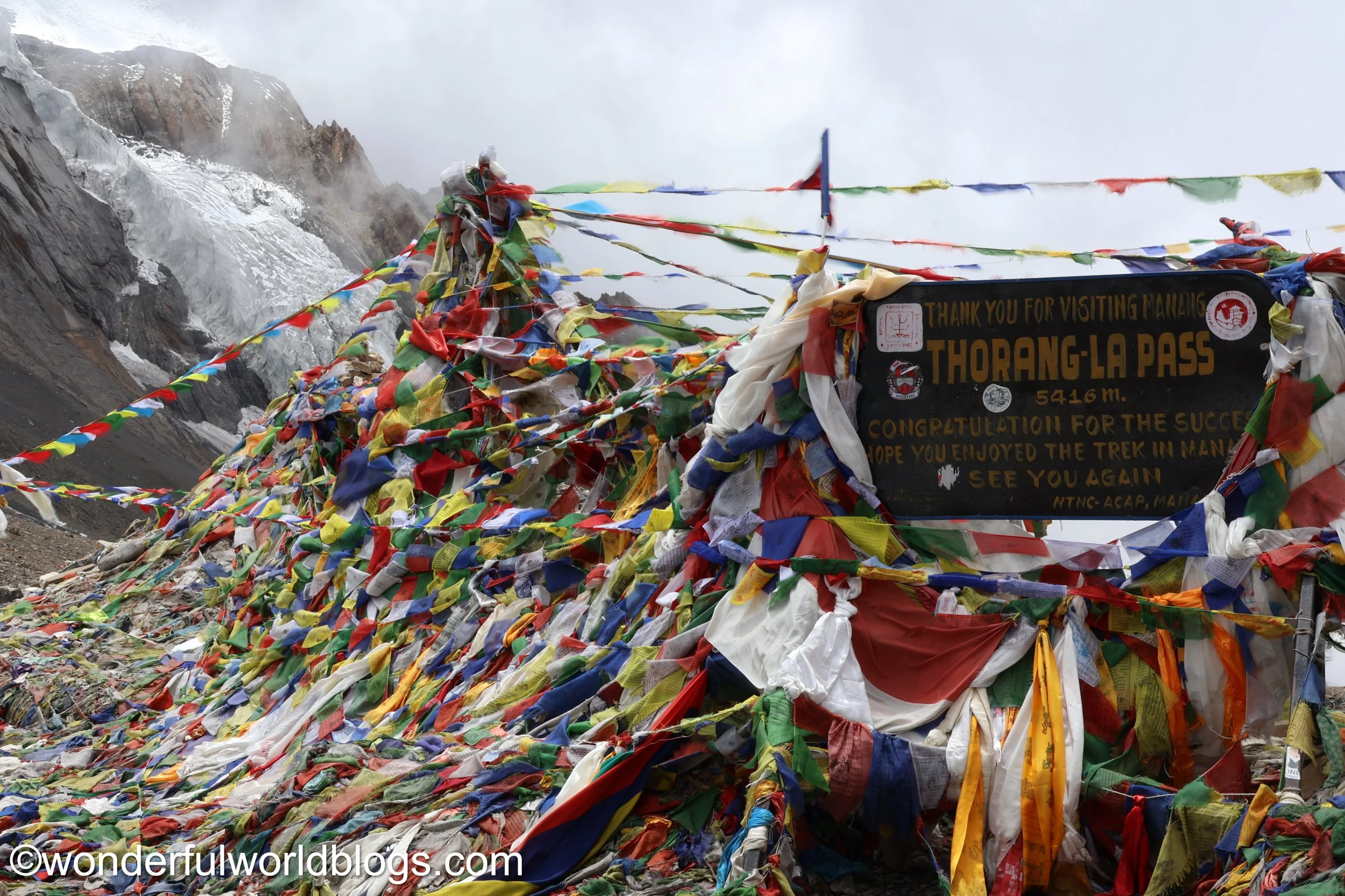 Thorong La Pass Annapurna Circuit Trek Nepal