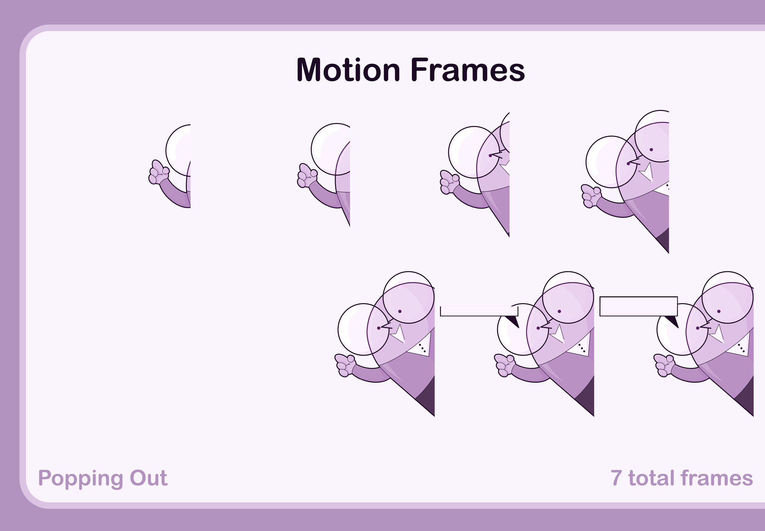 Motion Frames -  Pop Out
