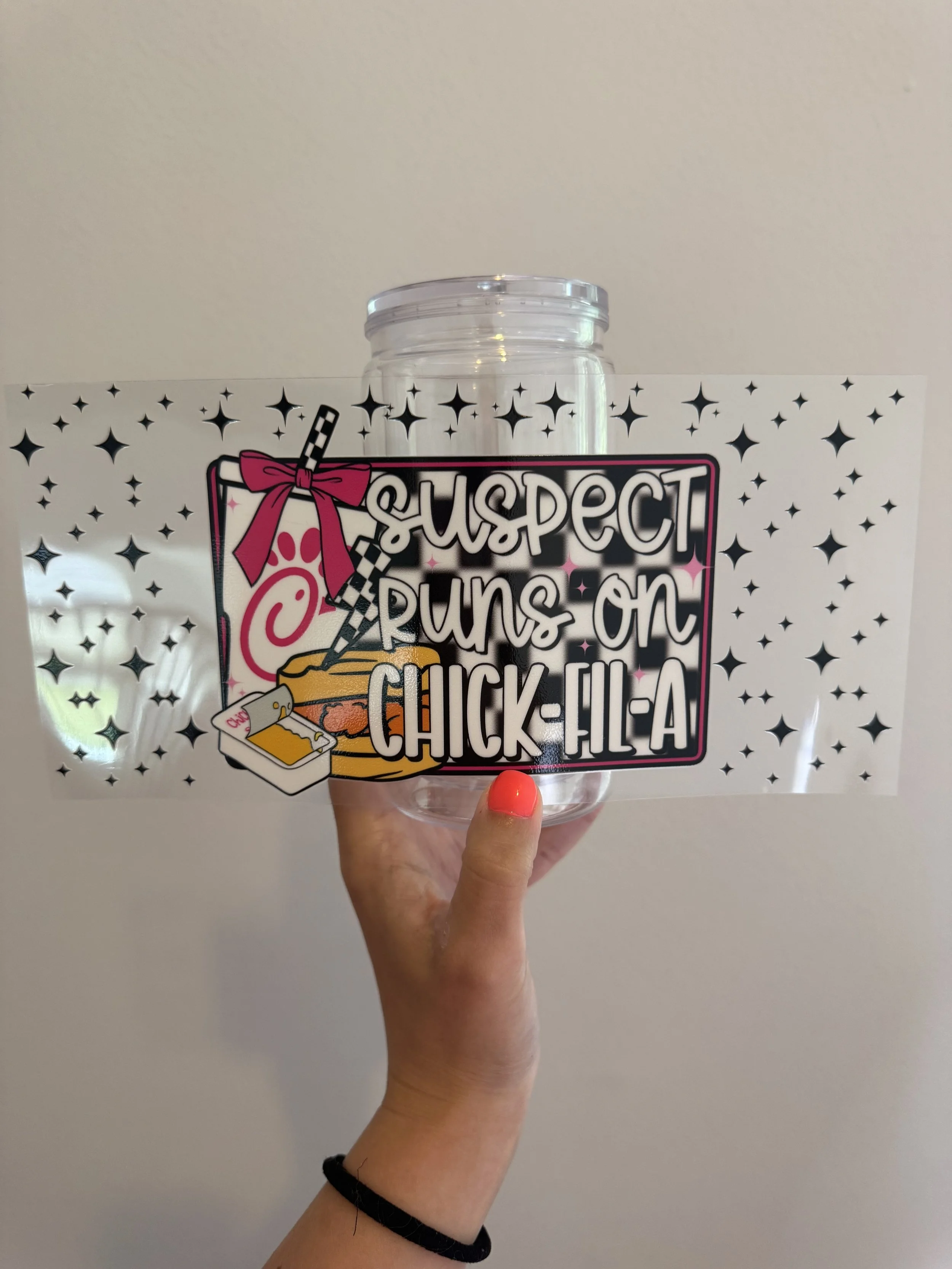 Suspect Runs On Chick fil-A