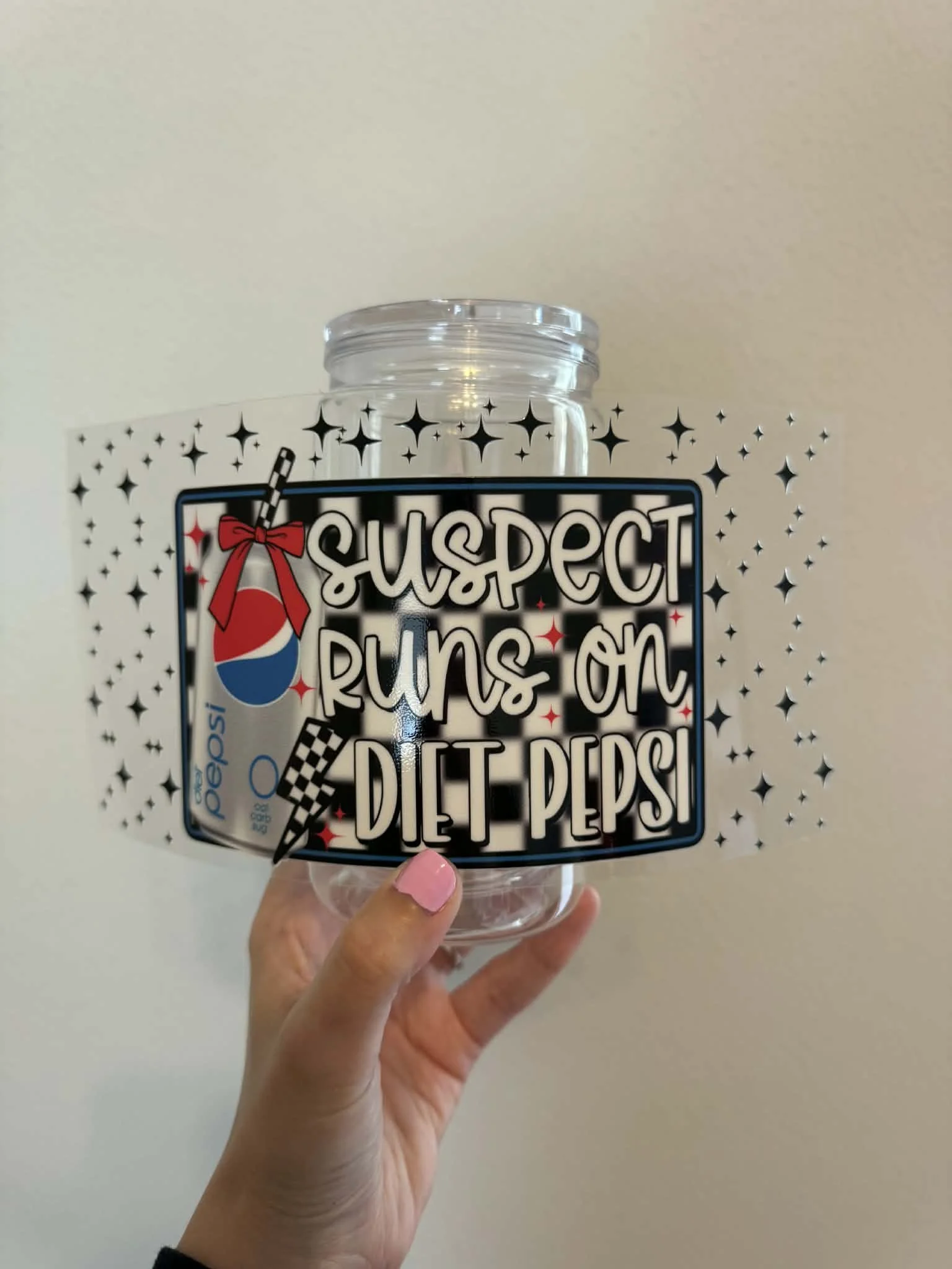 Suspect Runs on Diet Pepsi