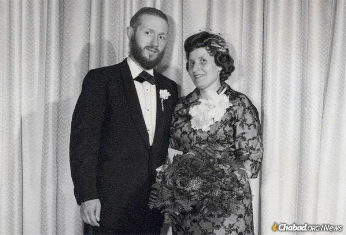 The Hechts at the engagement of their eldest son.