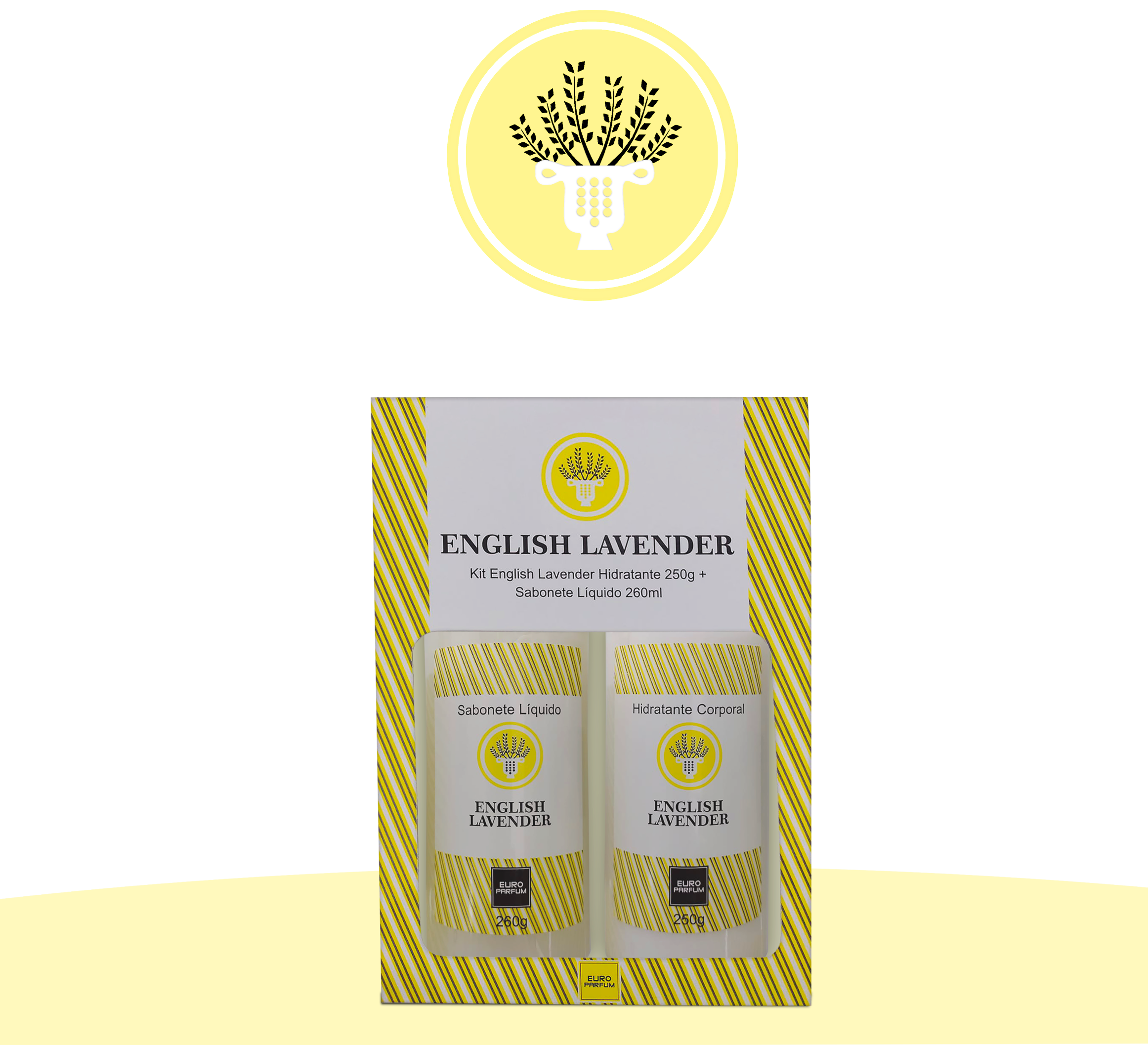 Kit Hidratante 250g + Sabonete Líquido 260ml