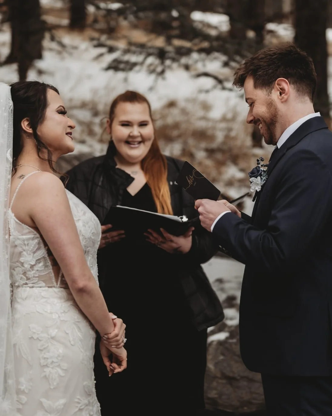 A Magical Winter Wedding: Officiating a Snowy “I Do” at The Pines by Wedgewood Weddings - 2/17/2025