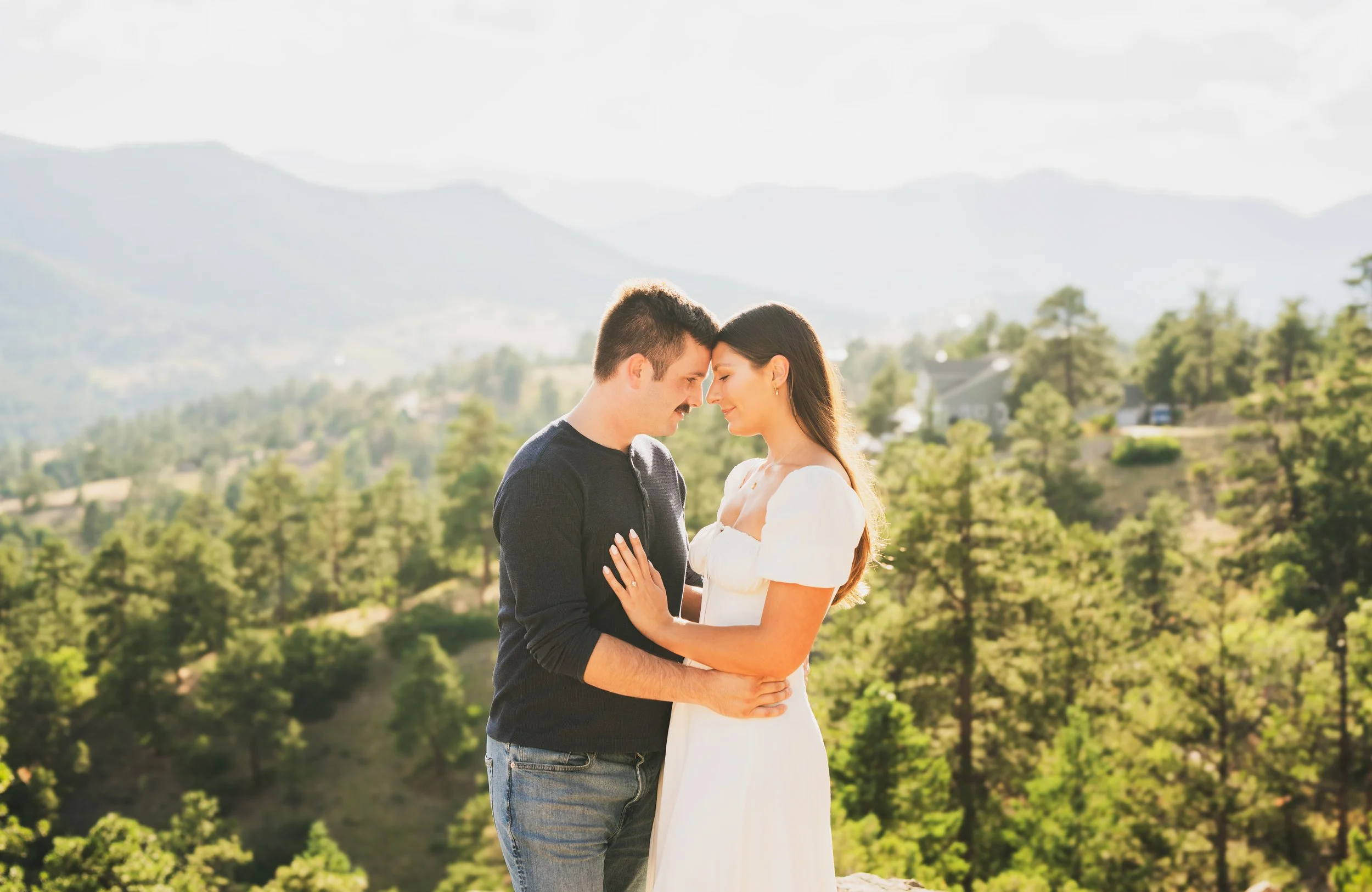 Kat &amp; Drew | Mount Falcon Engagement Session