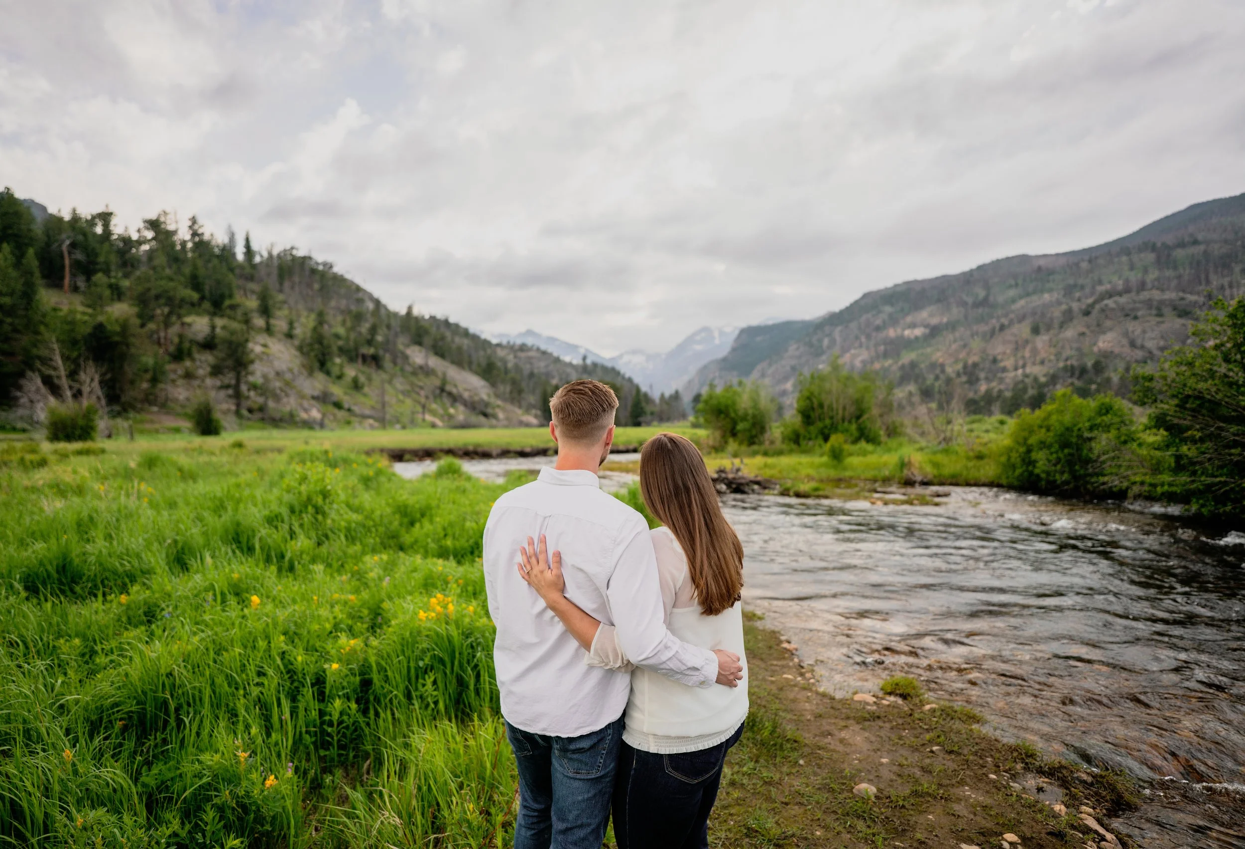 Katelyn &amp; David | Cub Lake Trailhead Engagement Session
