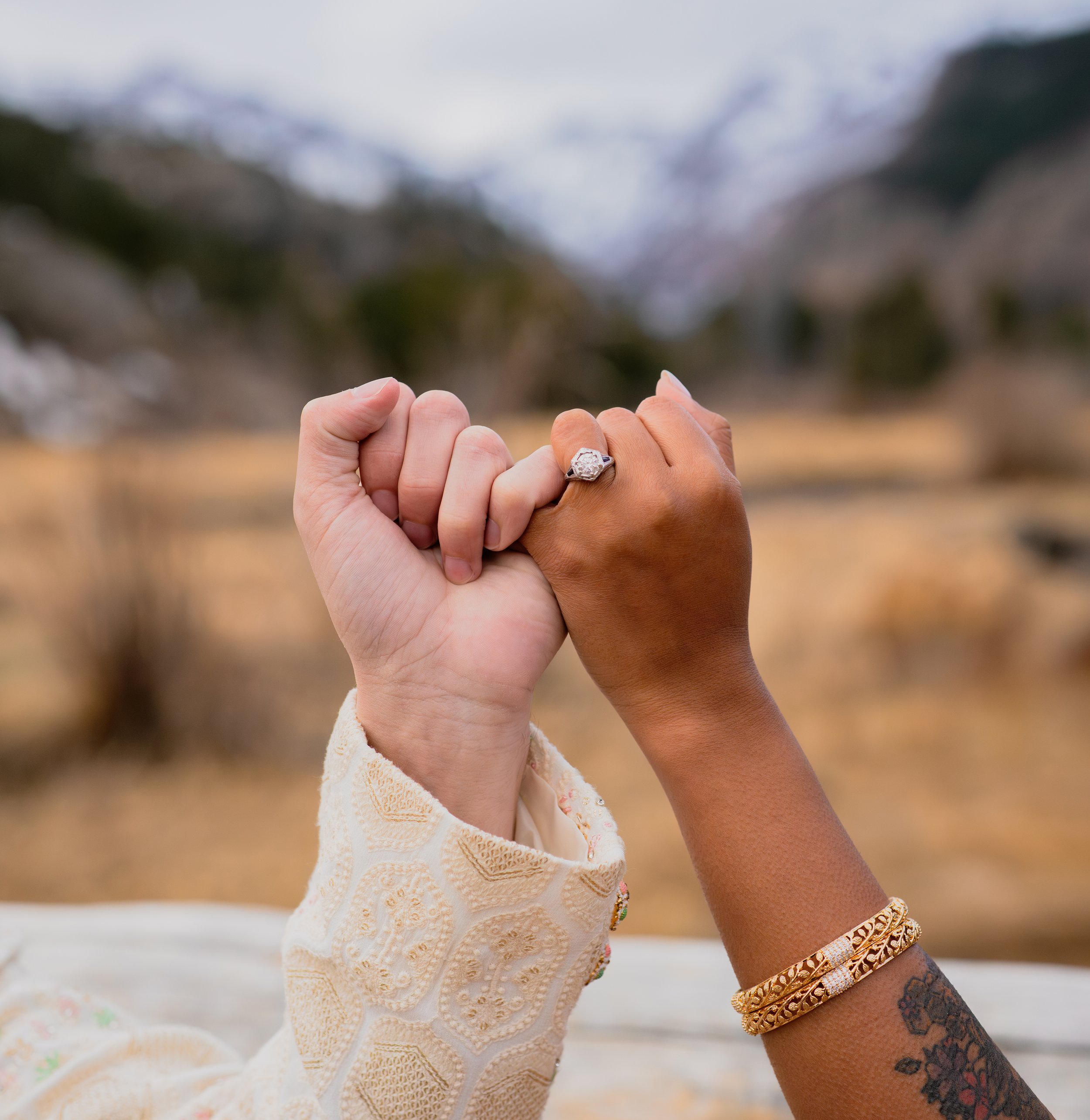 Gemi &amp; Jeff | Cub Lake Trailhead Engagement Session