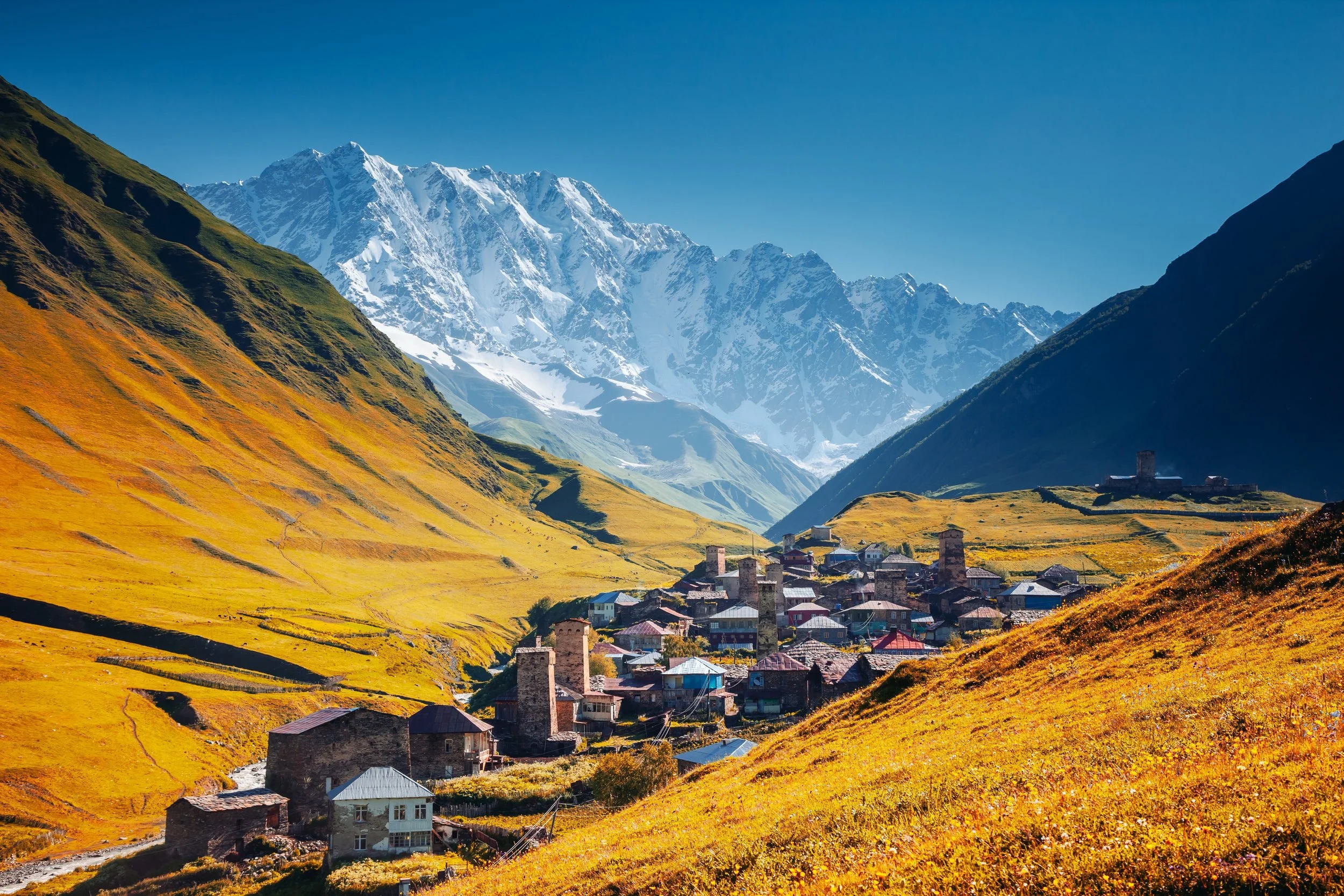 Remote villages like these sit at the edge of wild landscapes—where the future of people and wildlife are closely intertwined.