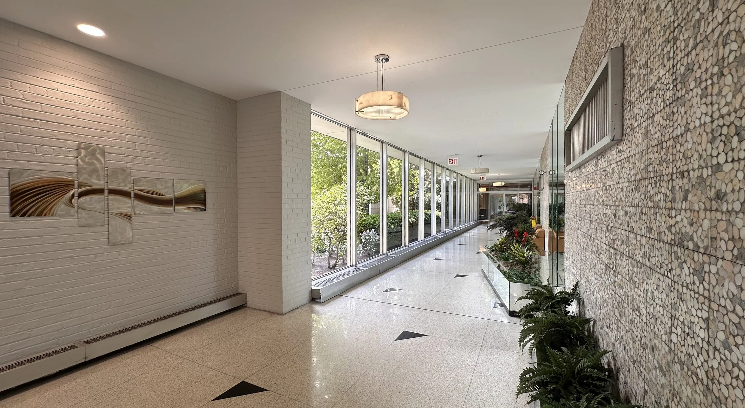 hallway to 3950 N. Lake Shore Drive Chicago condo.jpg