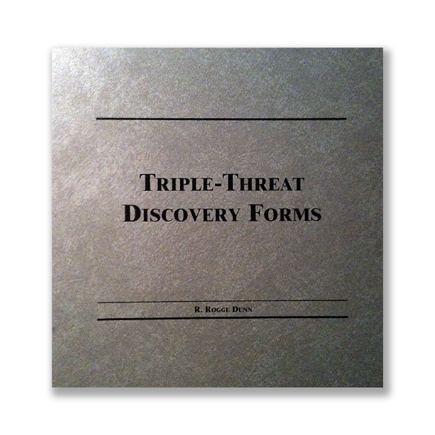 Triple Thread Discovery Forms Book Cover