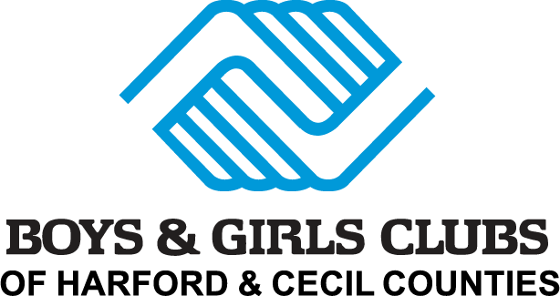Logo of Boys & Girls Clubs featuring a stylized blue handshake above the text 'Boys & Girls Clubs'.