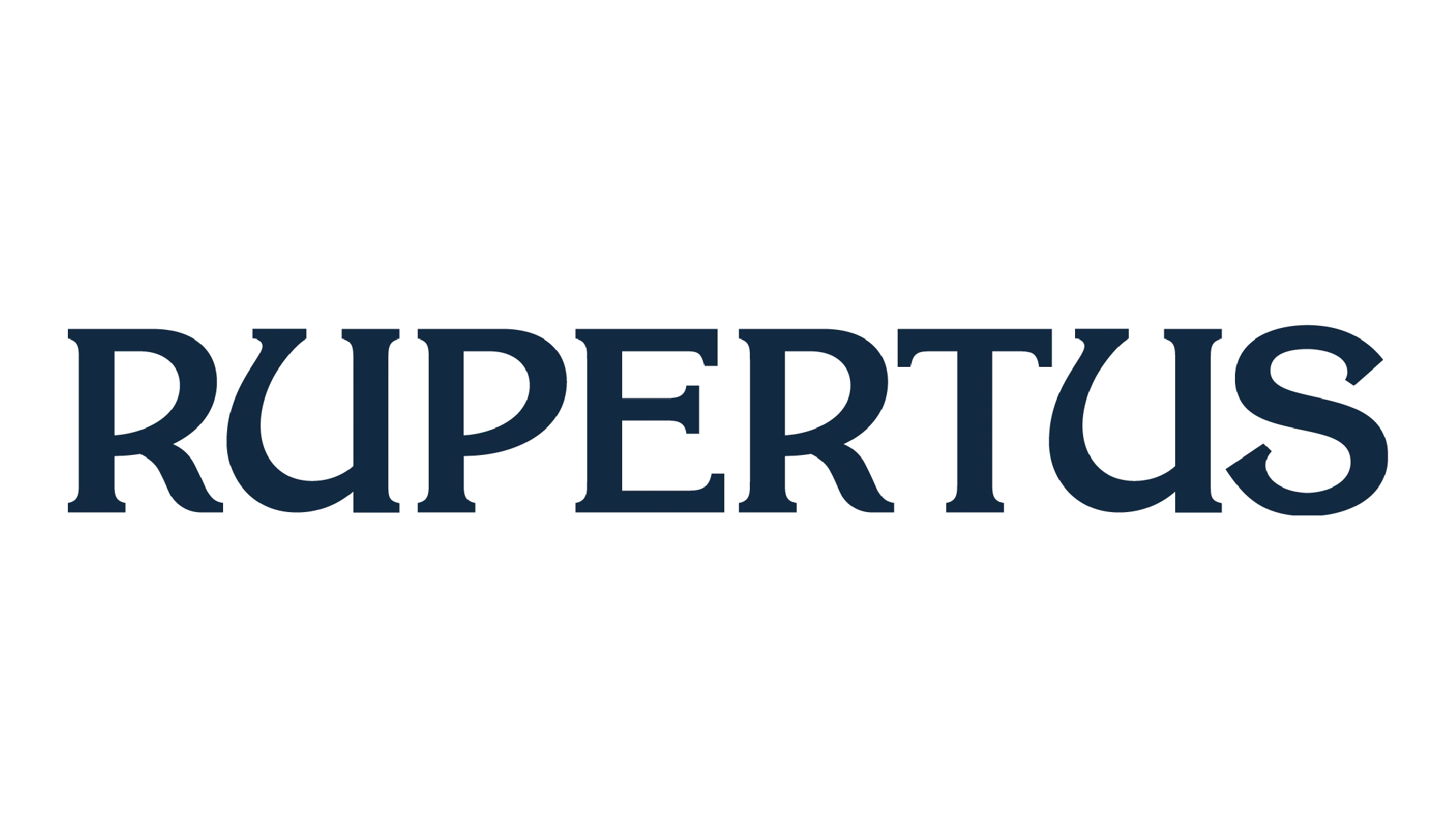 Logo mit stilisiertem Kopf eines Mannes und dem Text 'RUPERTUS'.