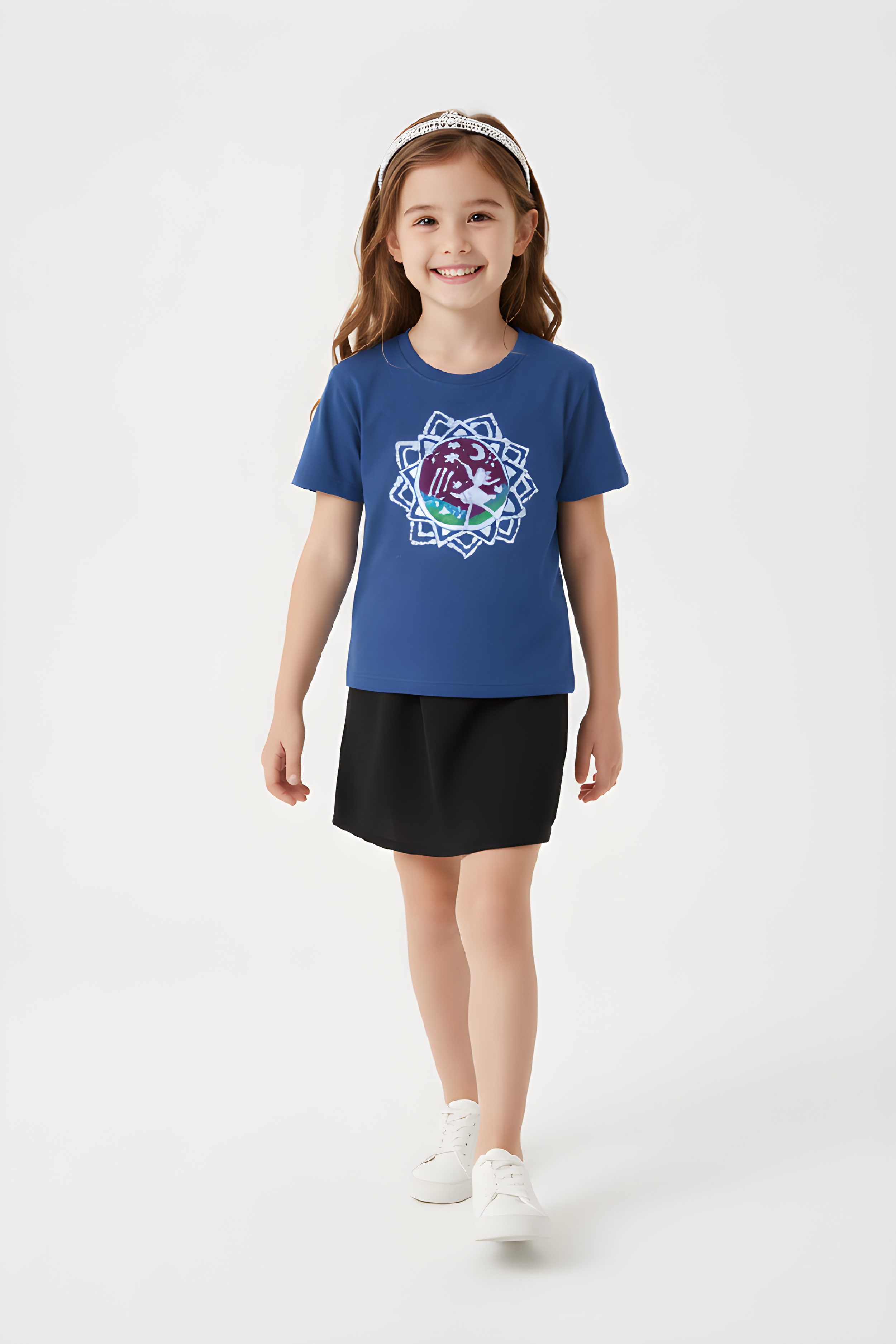 Dancing Girl Kids T-Shirt Medium (10-12)