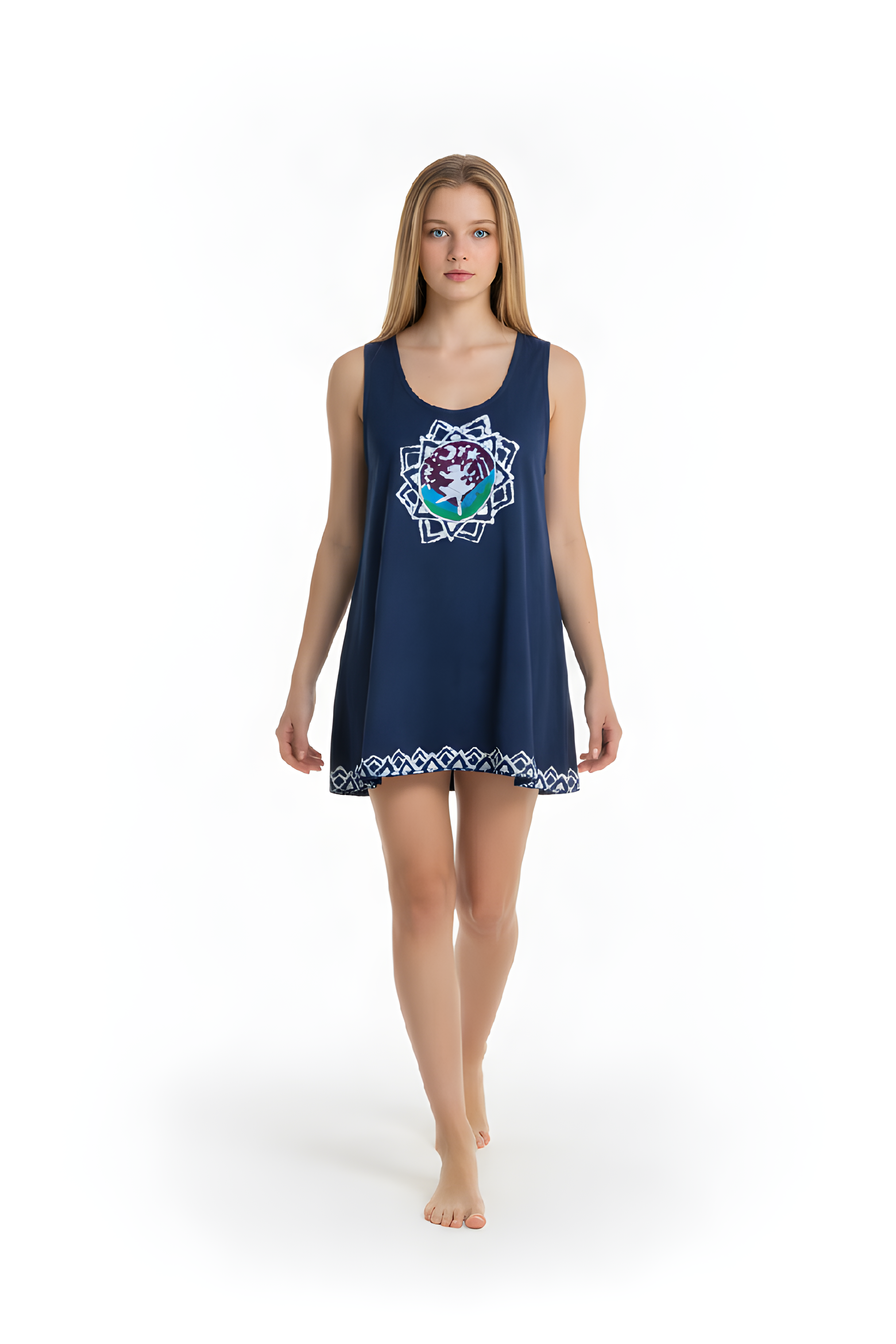 Dancing Girl Tank Dress Large