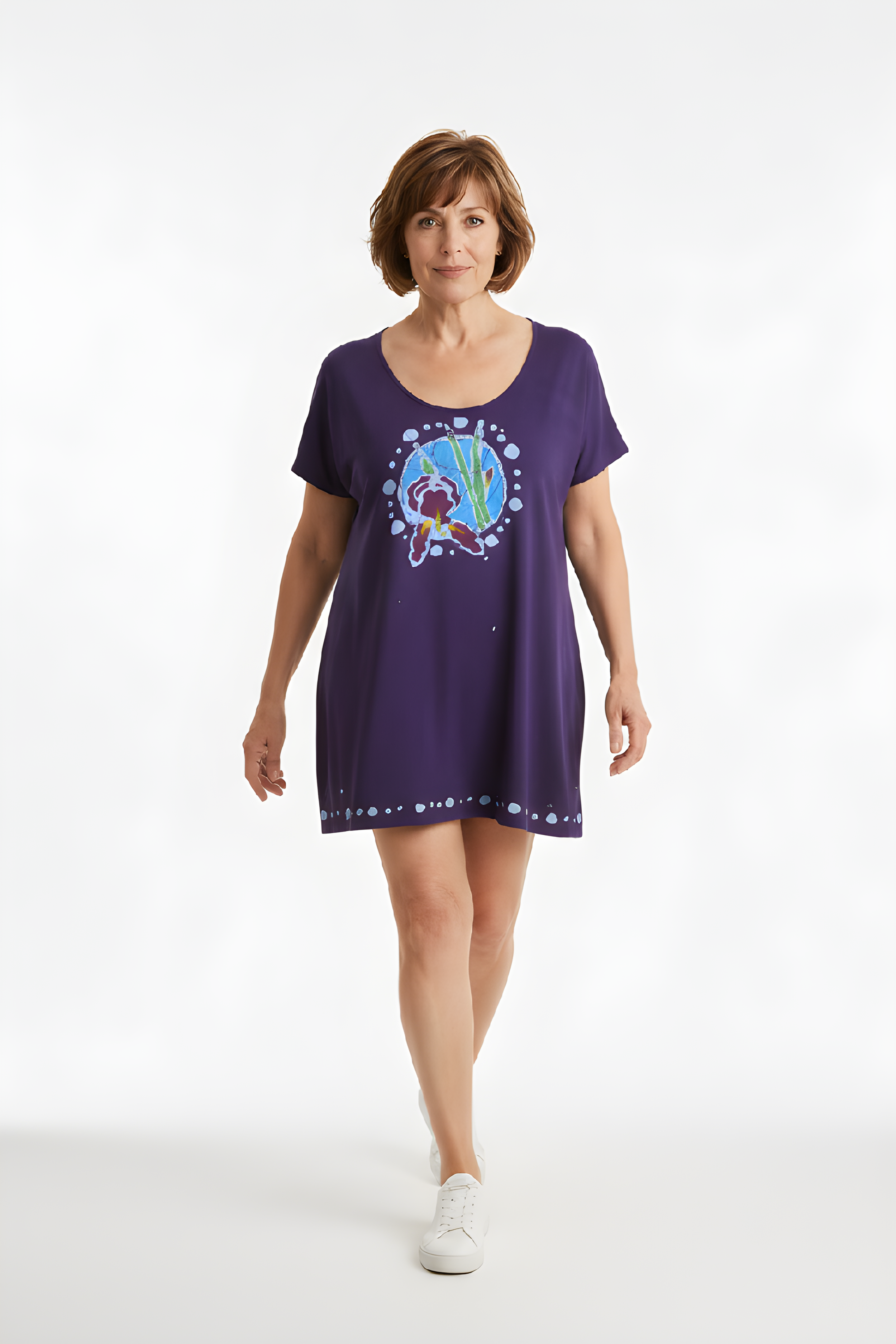 Iris Cap Sleeve Dress  2X-Large