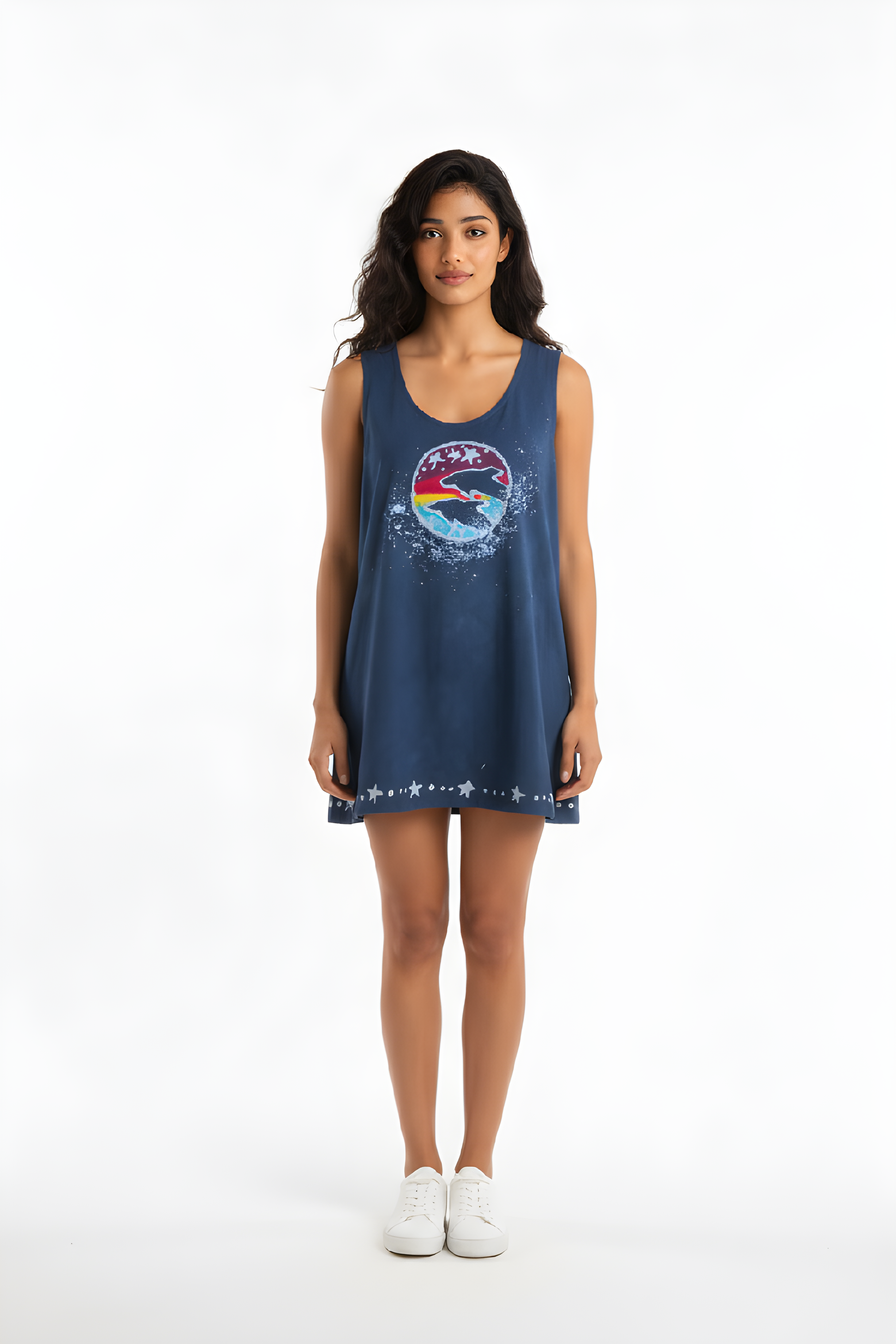 Dolphins Tank Play Dress 2XL