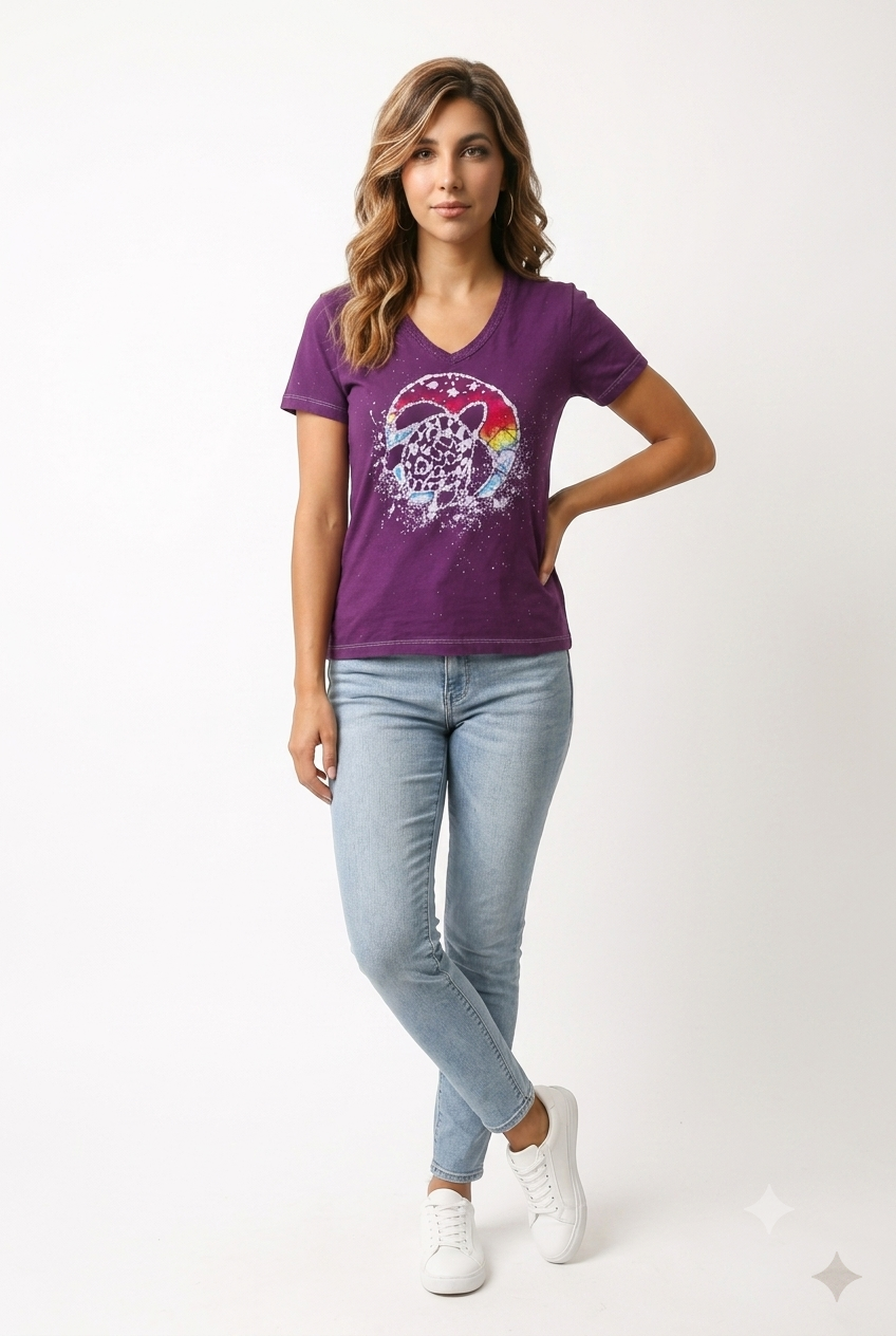 Turtle V-Neck Medium