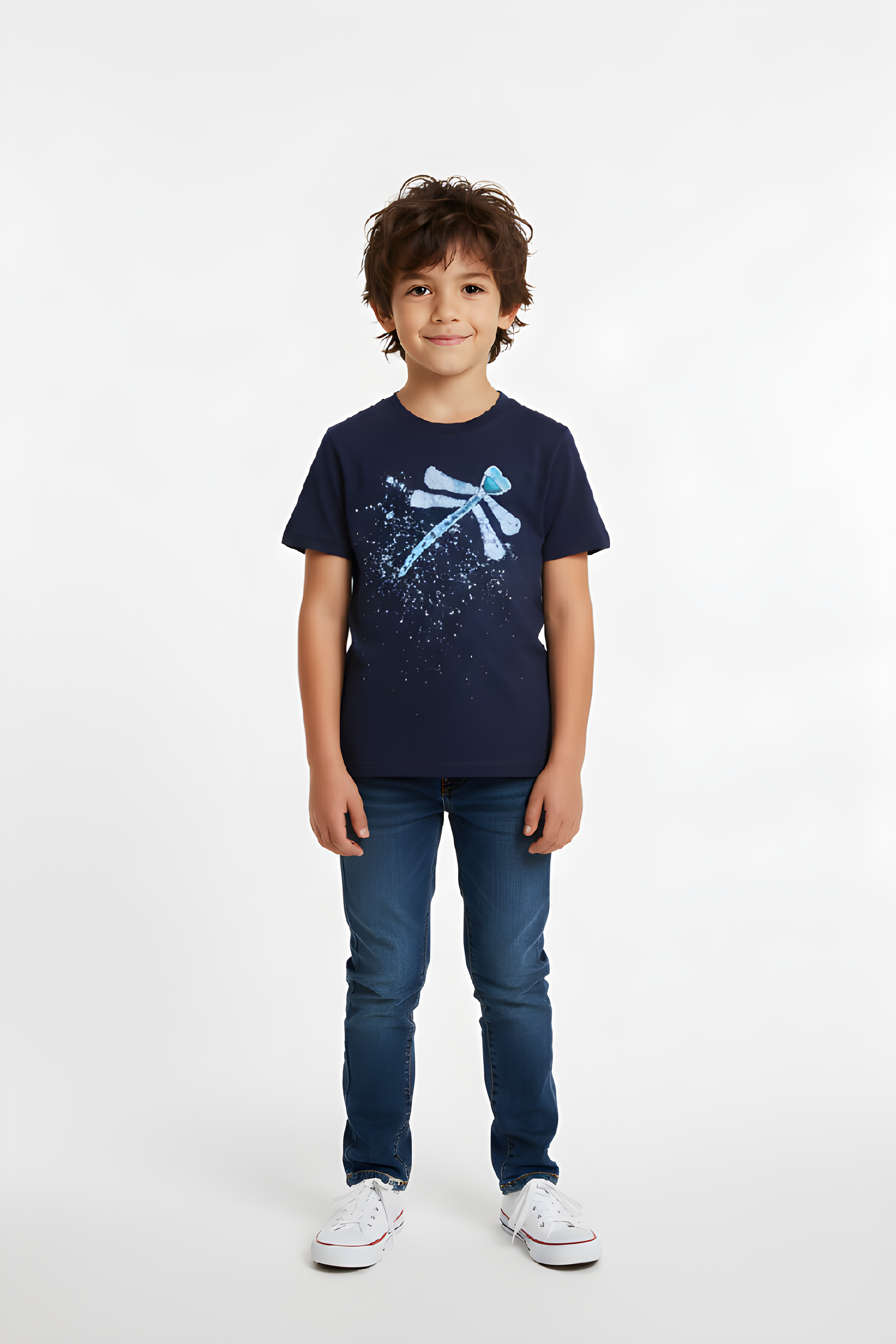 Dragon Fly Kids Medium (10-12) Blue