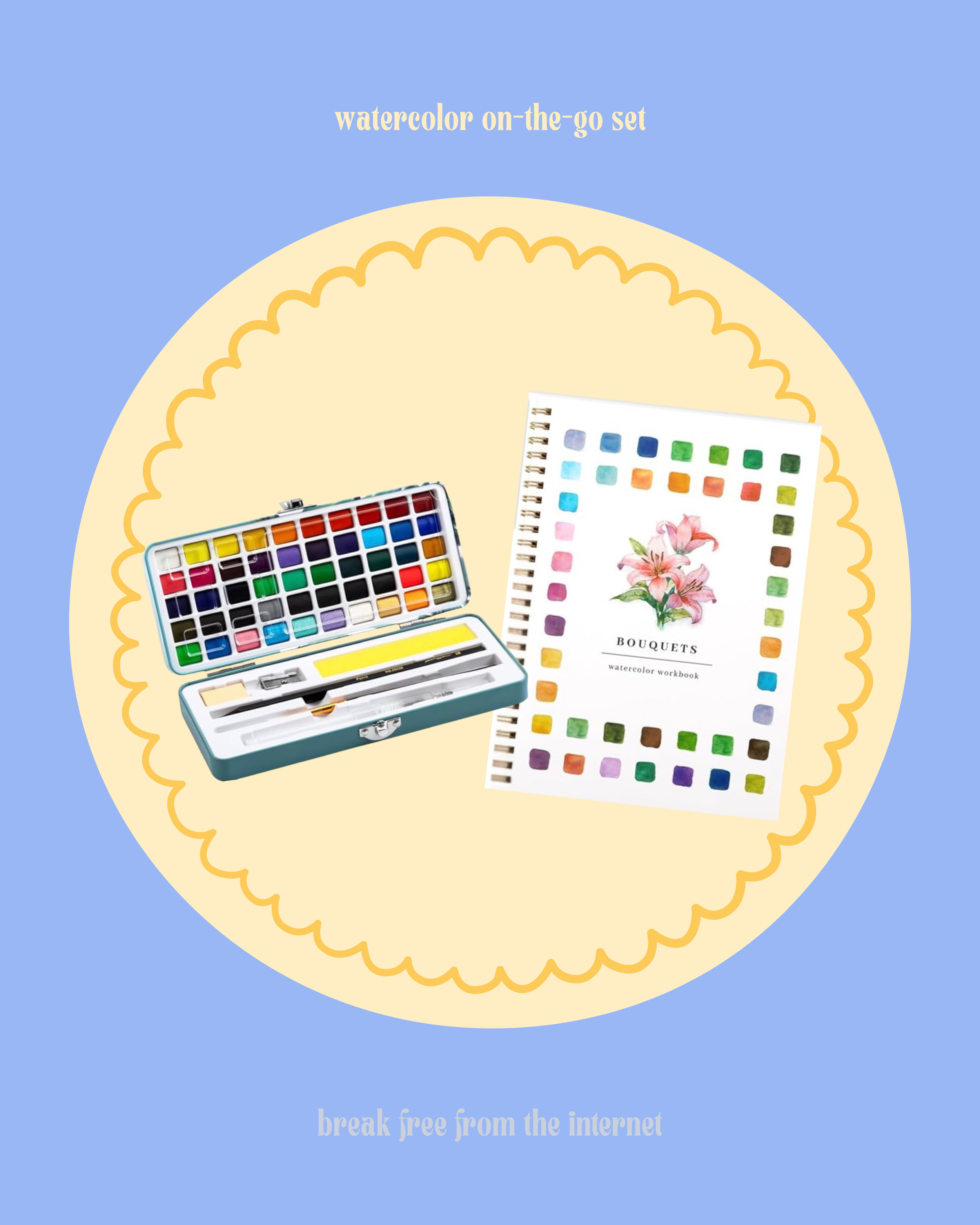 watercolor on the go set