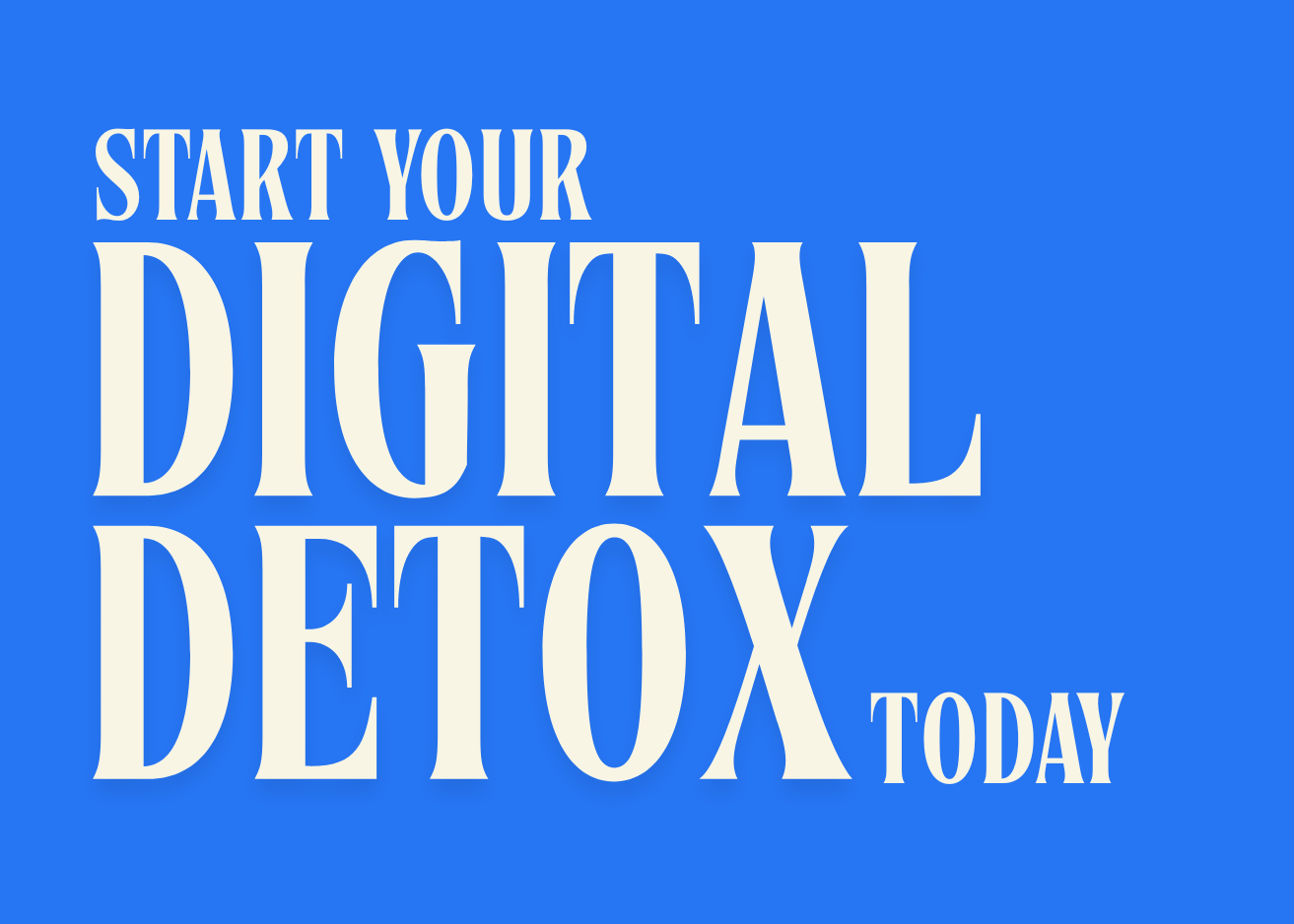 Introducing the Digital Detox