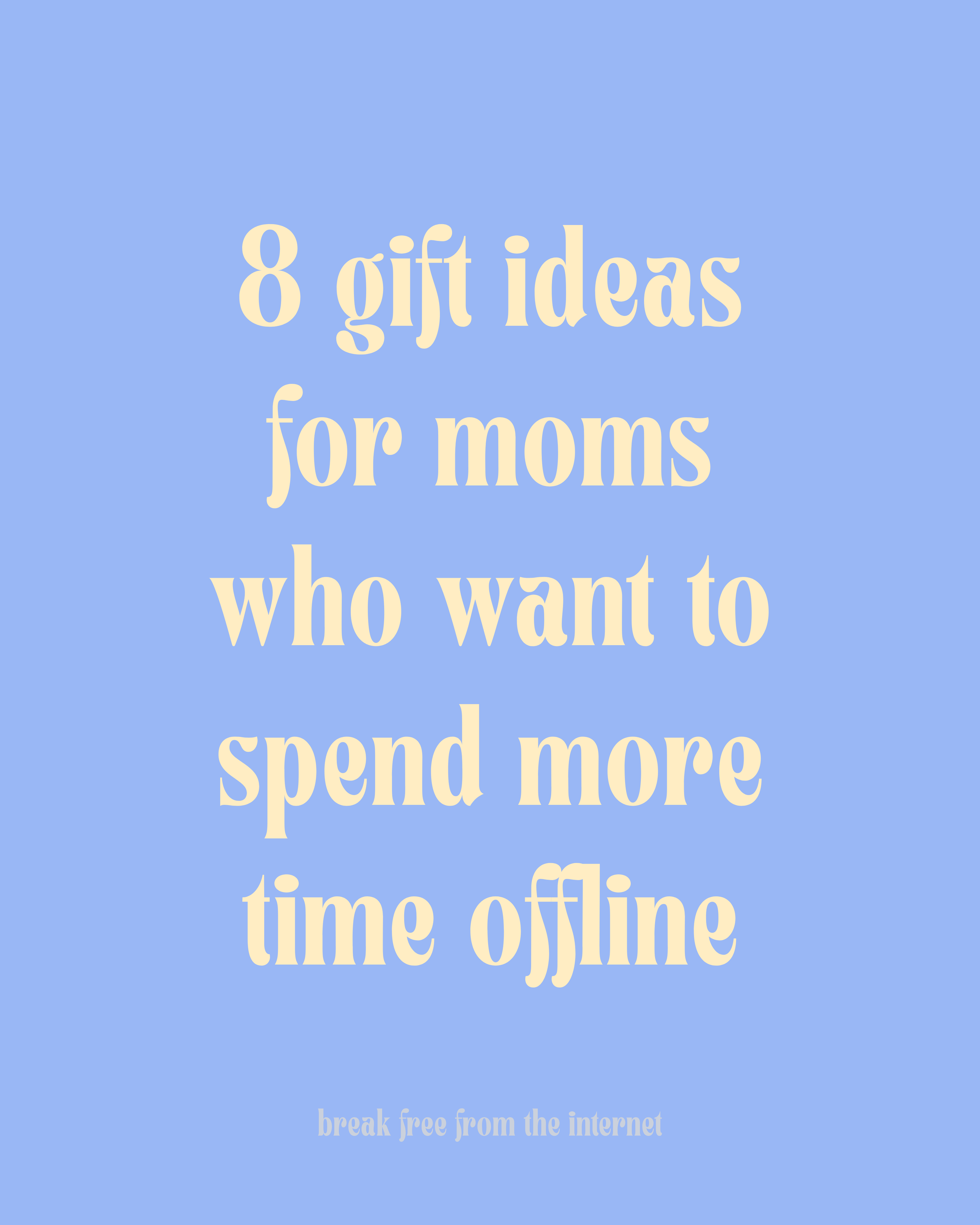 analog mothers day