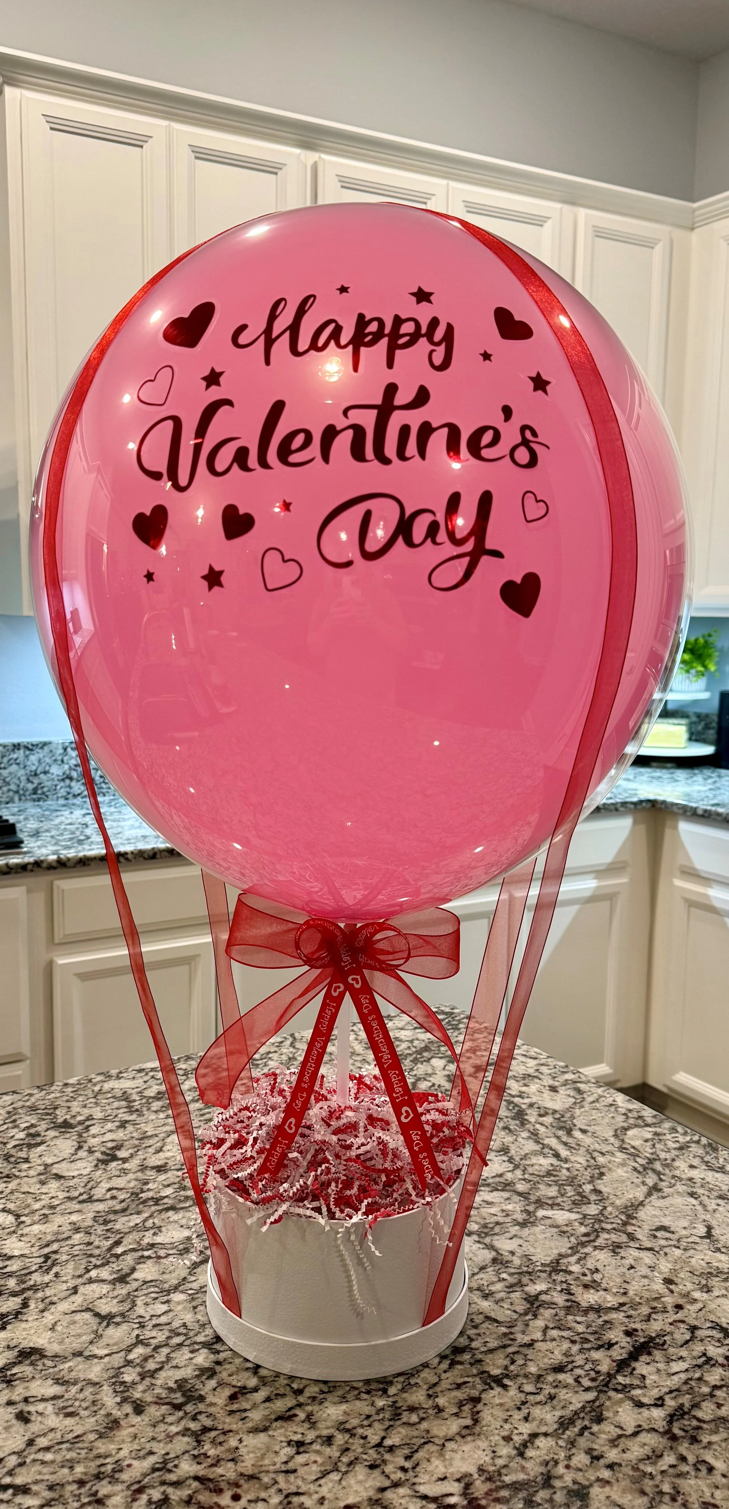 Glasslike Hot Air Balloon